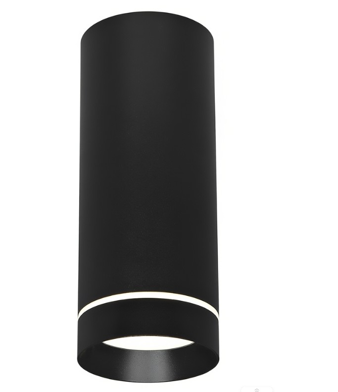             Стационарлық жарықдиодты шам қара күңгірт /DLR022 12W 4200K/    