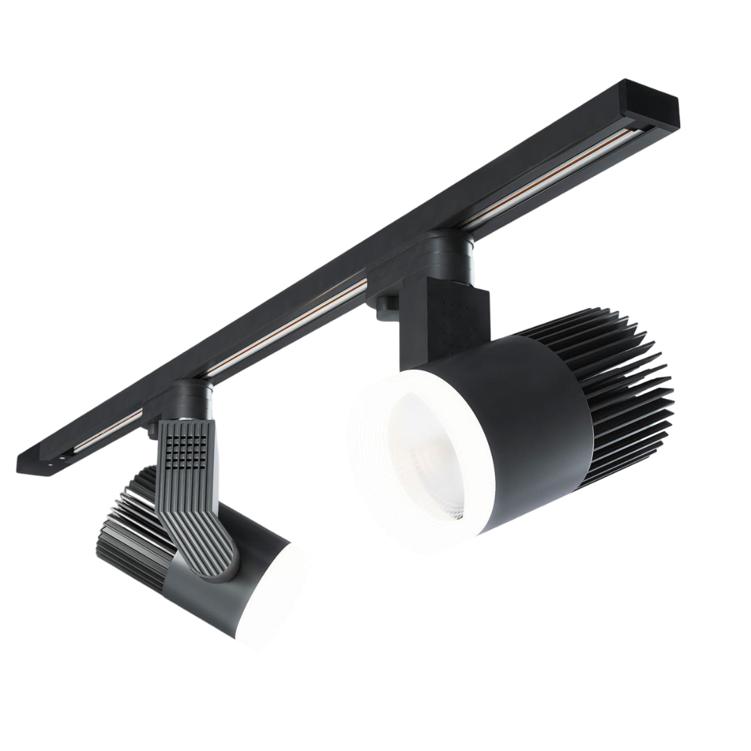             Жарықдиодты Төбелі шам Accord қара 20W 4200К /LTB36/    