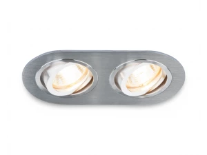 1061/2 / Светильник втраиваемый MR16 SL серебро