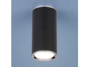 DLN101 GU10 /Светильник накладной BK черный