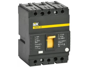 Автомат ВА 88-33 3Р 100А 35кА ИЭК