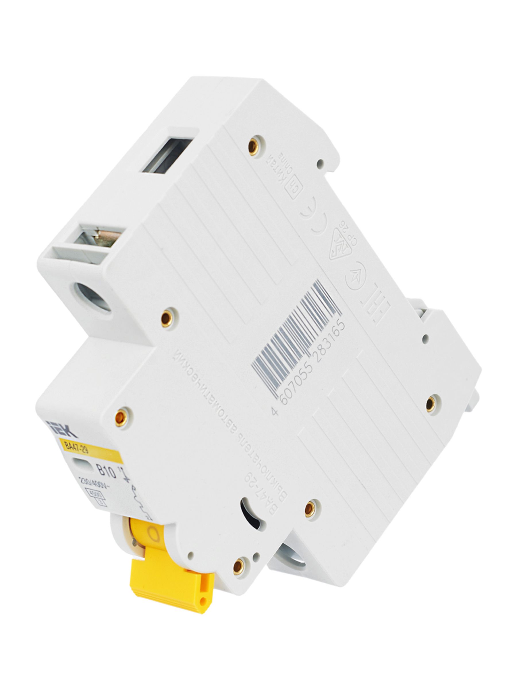             Автоматтық ажыратқыш 1Р ВА 47-29 10 А В сипаттама ИЭК    