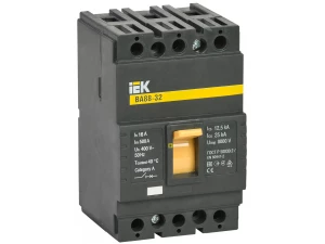 Автомат ВА 88-32 3Р 16А 25кА ИЭК