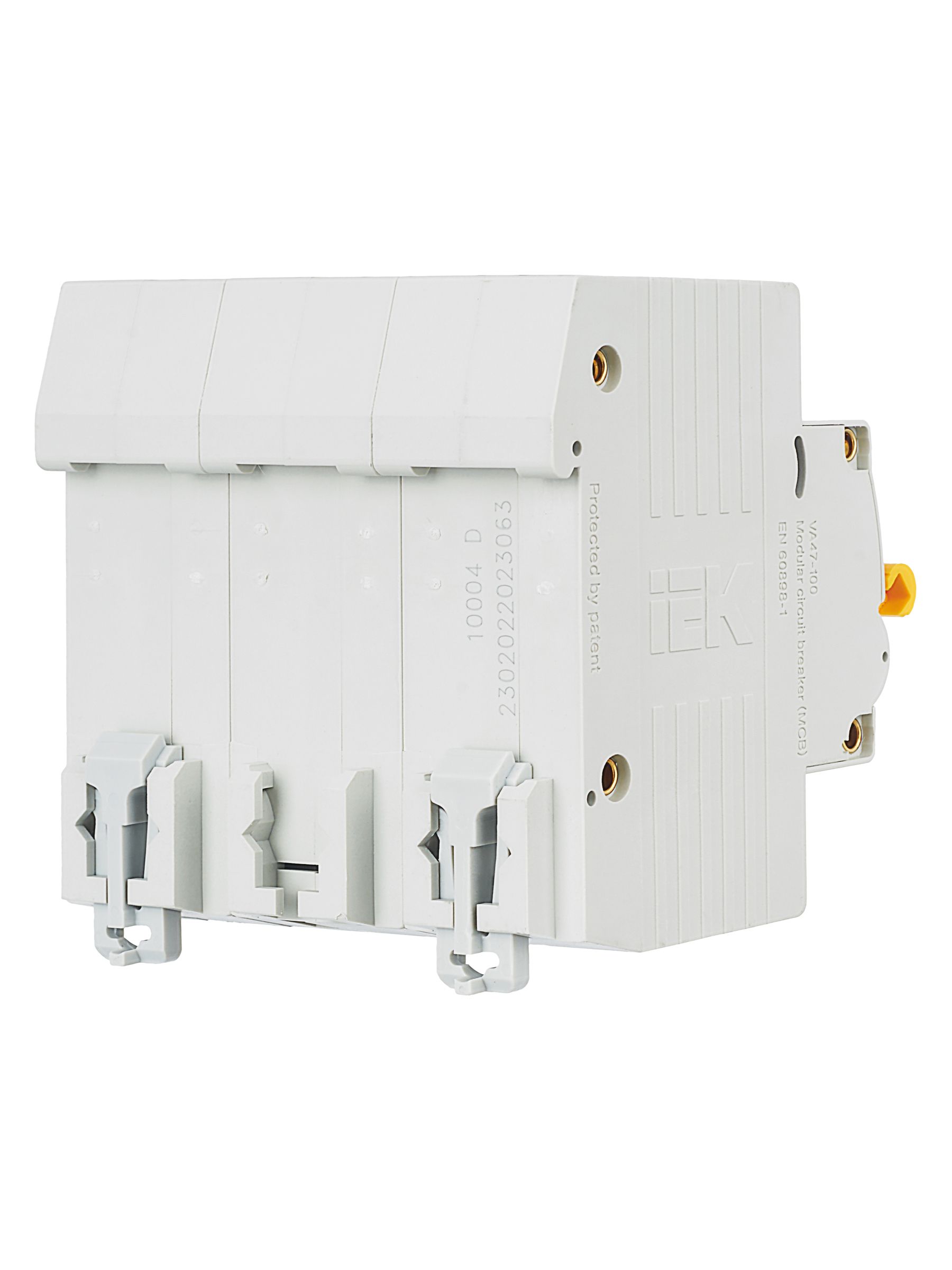             Автоматтық ажыратқыш 3Р ВА 47-100 63А 10кА D сипаттама ИЭК    