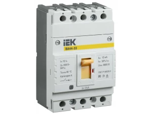 Автомат ВА 44-33 3Р 25А 15кА ИЭК
