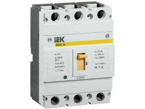 Автомат ВА 44-35 3Р 200А 25кА ИЭК