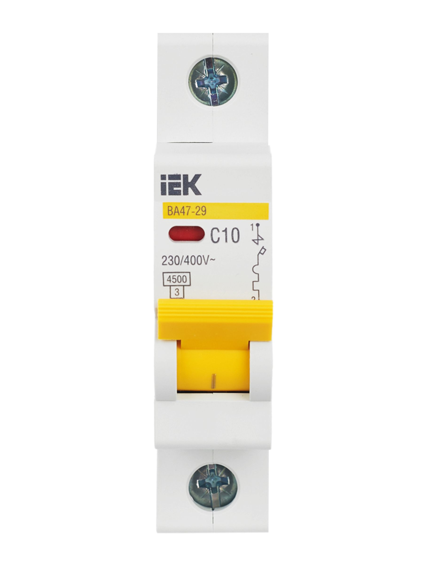            Автоматтық ажыратқыш 1Р ВА 47-29 10 А IEK    