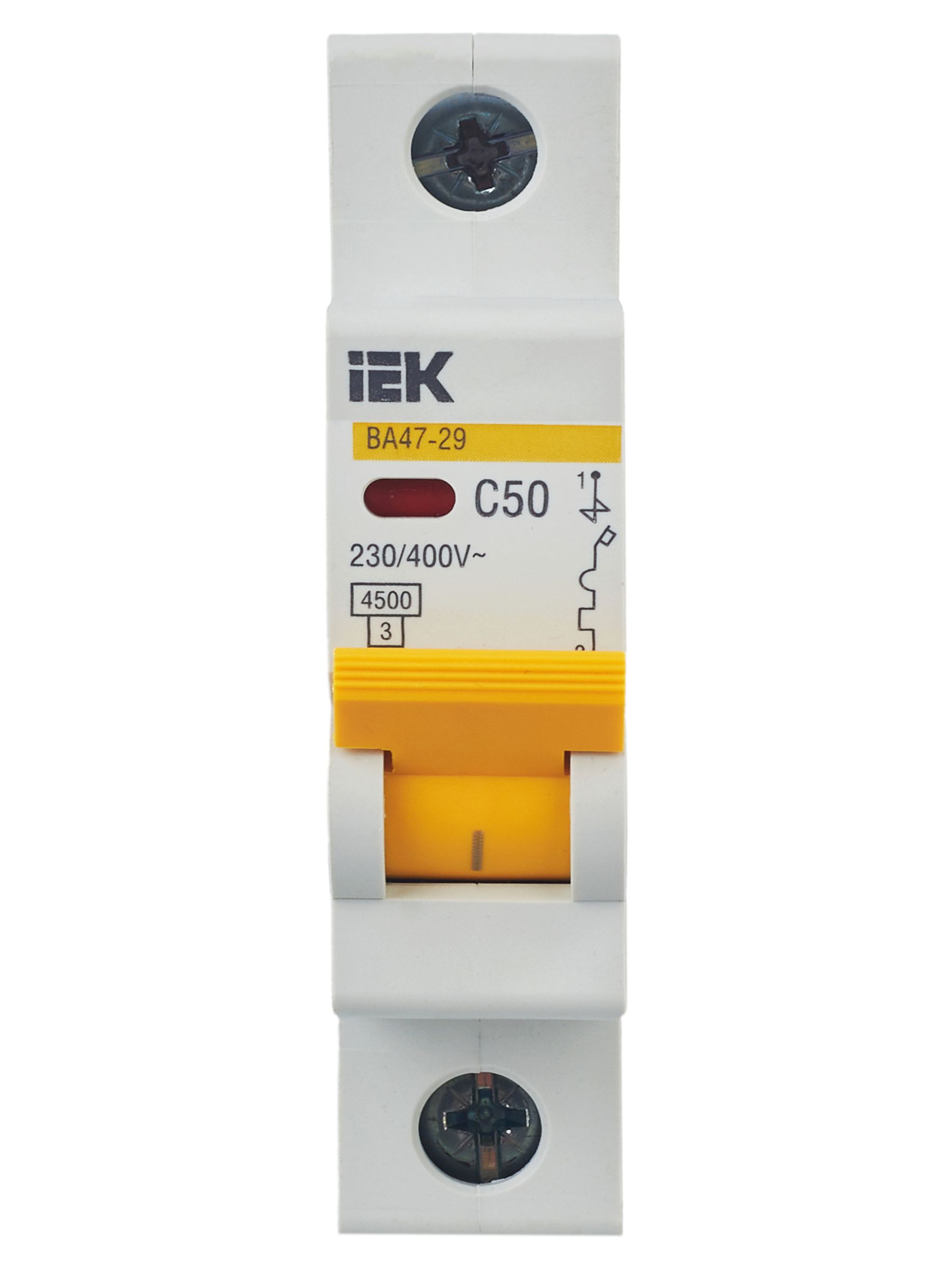             Автоматтық ажыратқыш 1Р ВА 47-29 50 А IEK    
