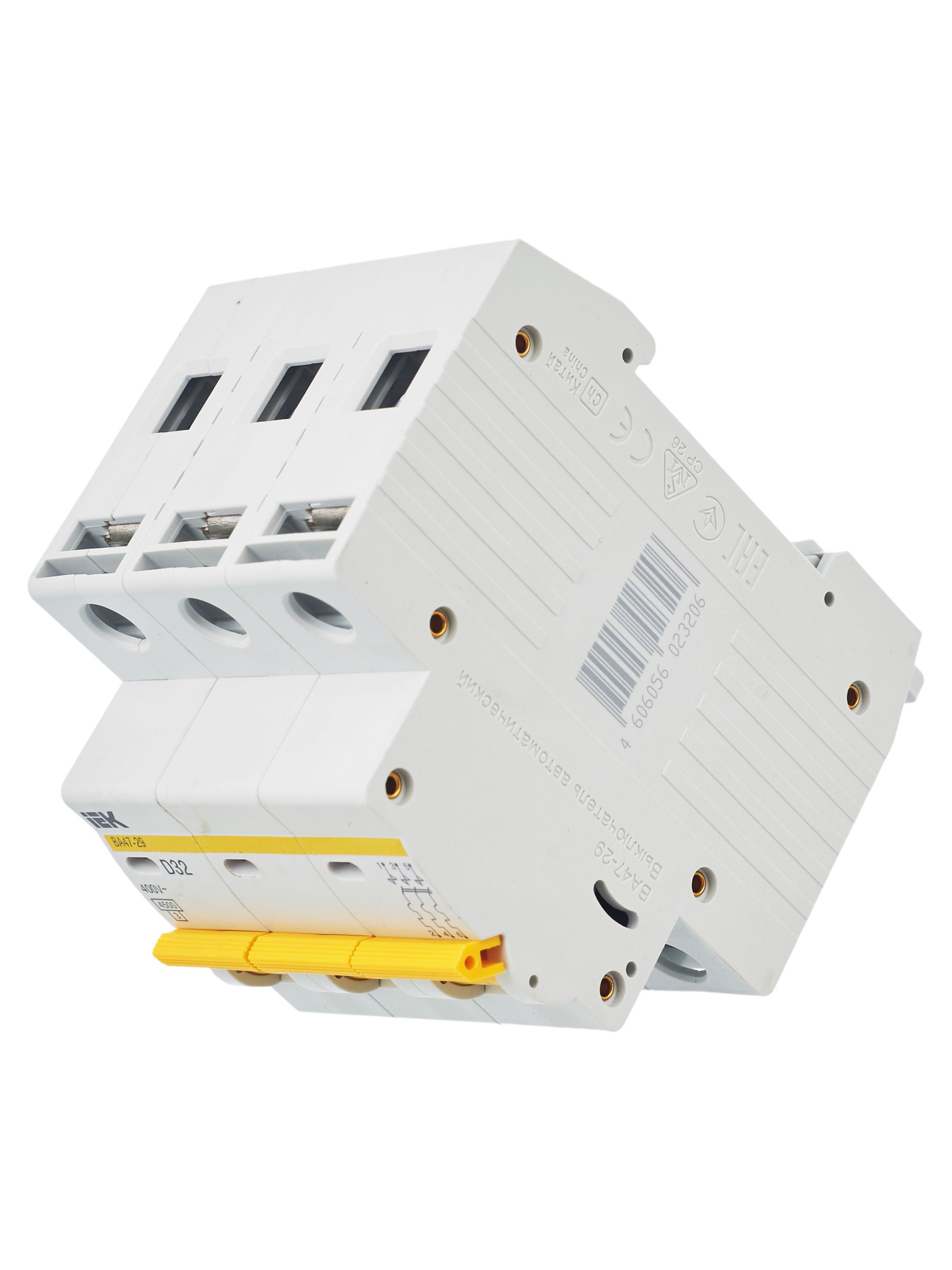             Автоматтық ажыратқыш 3Р ВА 47-29 32 А сипаттама D ИЭК    