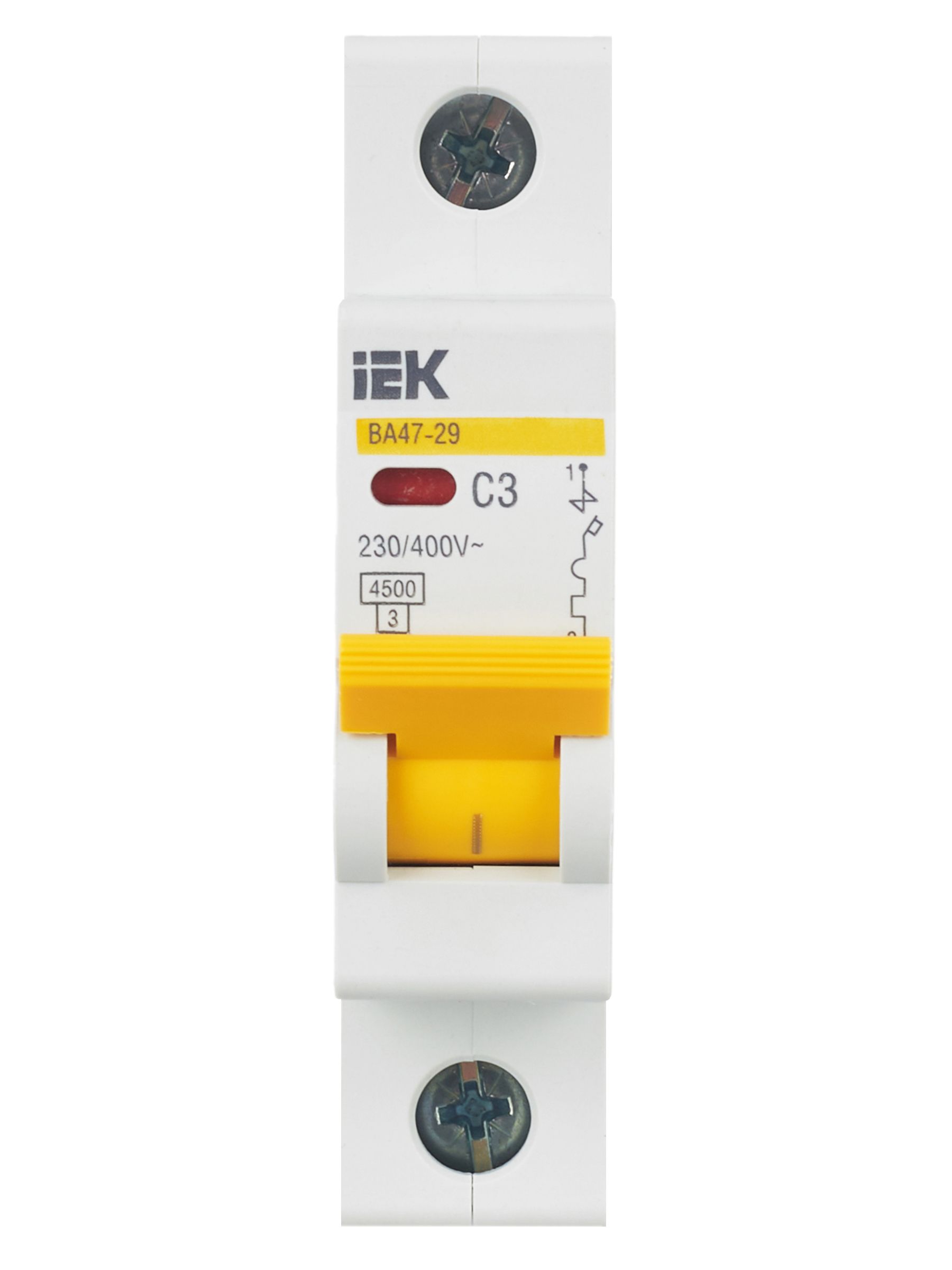             Автоматтық ажыратқыш 1Р ВА 47-29 3А IEK    