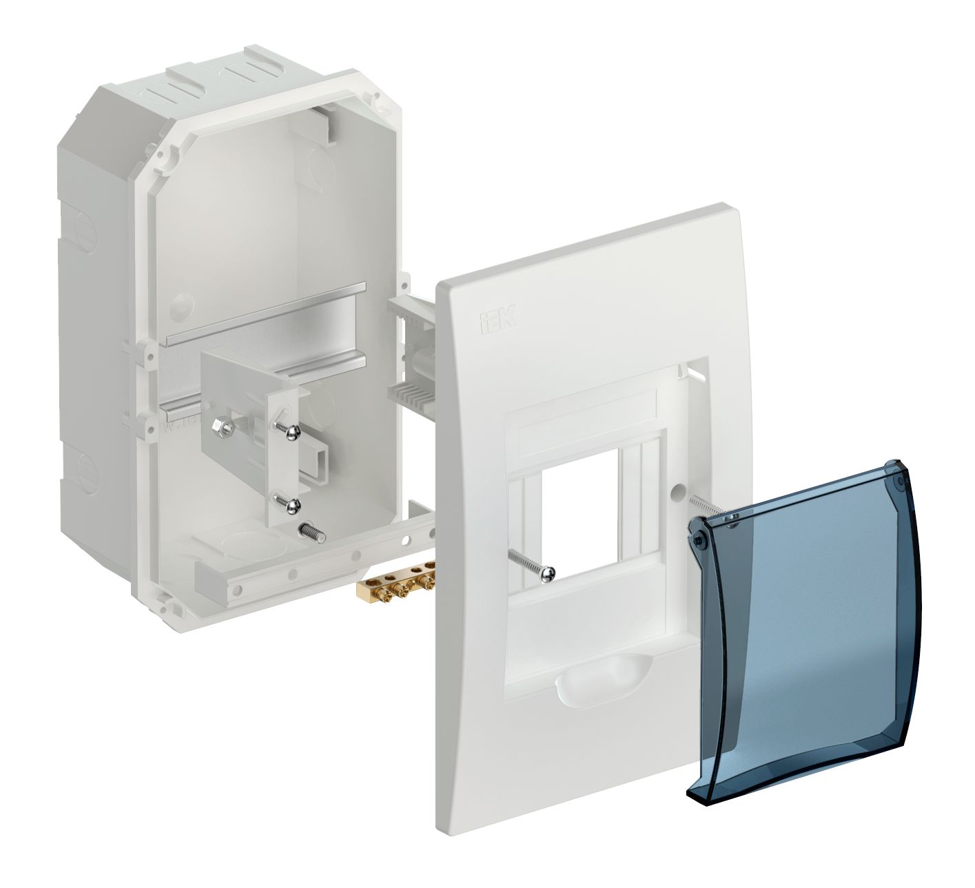             Пластиктен салынған корпус ЩРВ-П-4 модуля встр. (222*136*102) ИЭК    