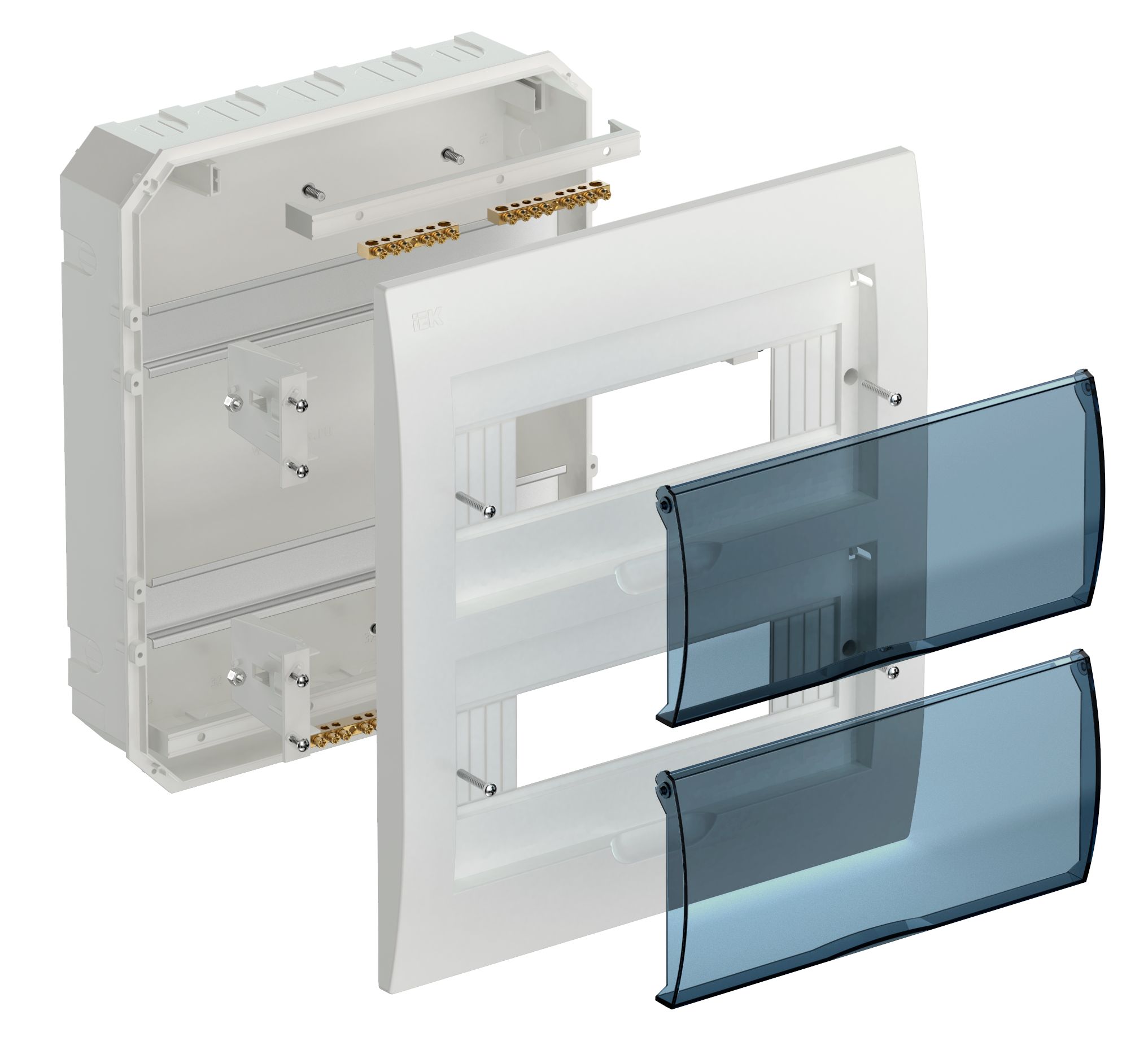             Пластиктен салынған корпус ЩРВ-П-24 модуль ішкі (345*300*102) ИЭК    