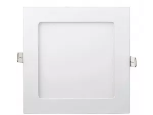 Светильник LED панель 6W, квадратная серебристая 6400К