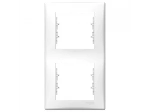 Рамка х2 вертик., бел SDN5801121