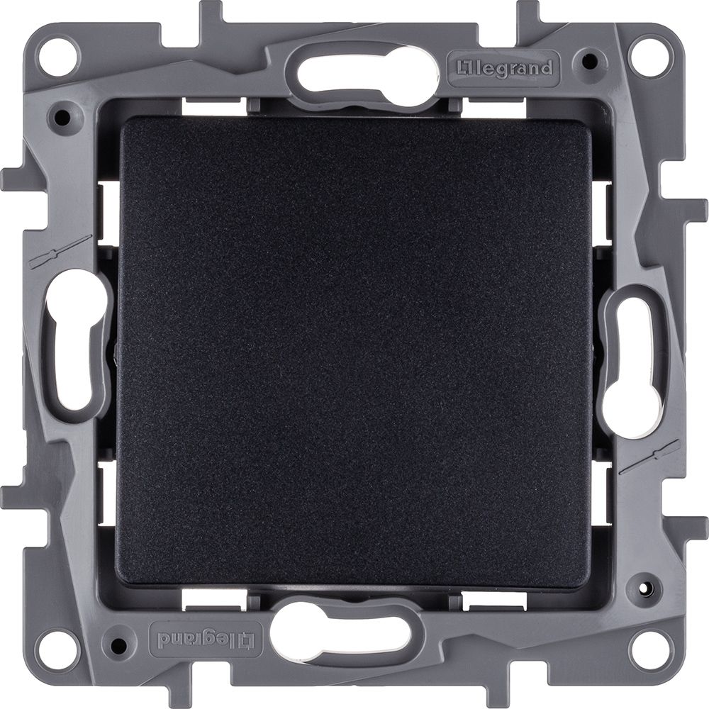             Ажыратқыш 1-пернелі антрацит ETIKA /672601/    