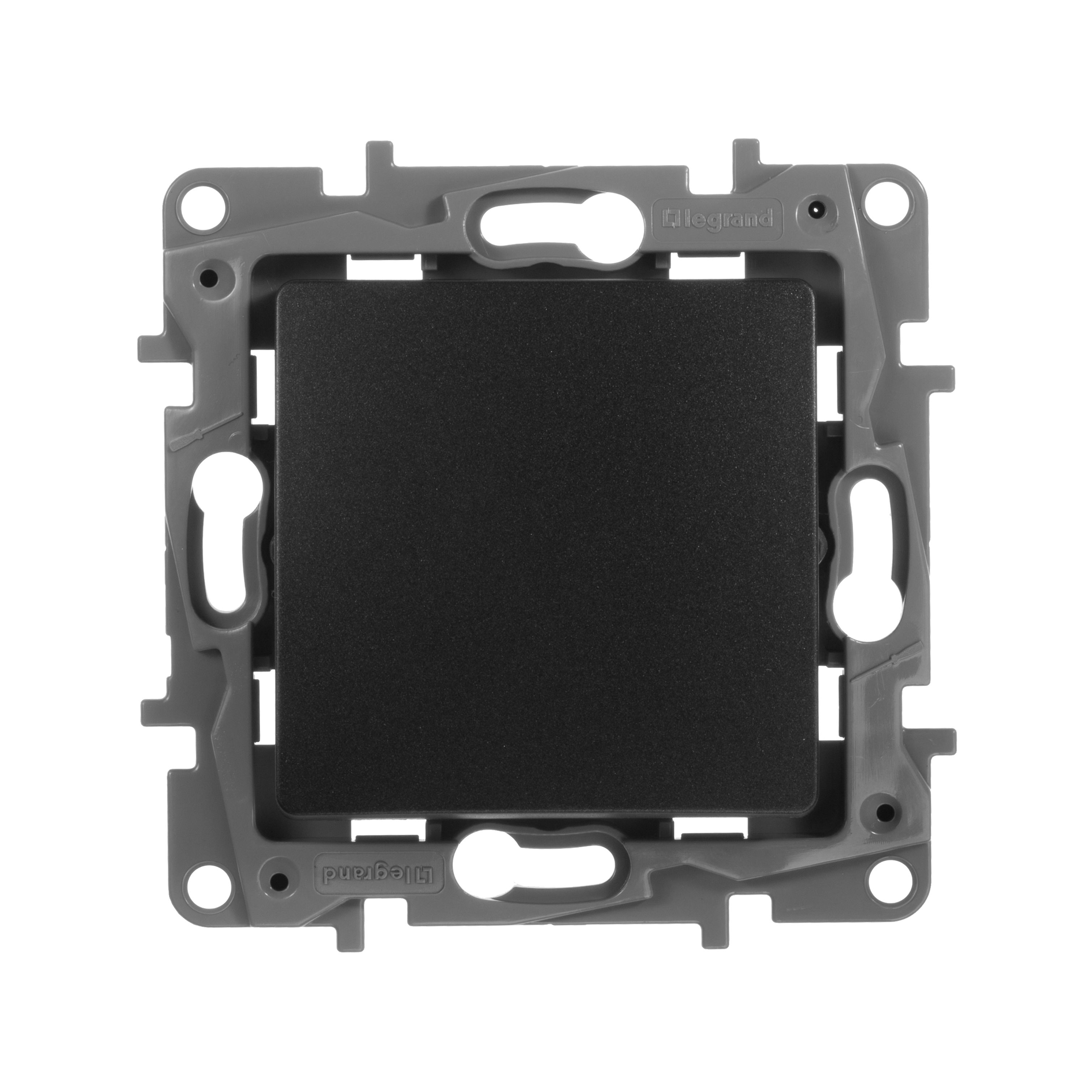             Ажыратқыш 1-пернелі антрацит ETIKA /672601/    