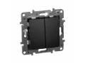 2-пернелі ажыратып-қосқыш, 10АХ автоматты клеммалар антрацит ETIKA /672612/