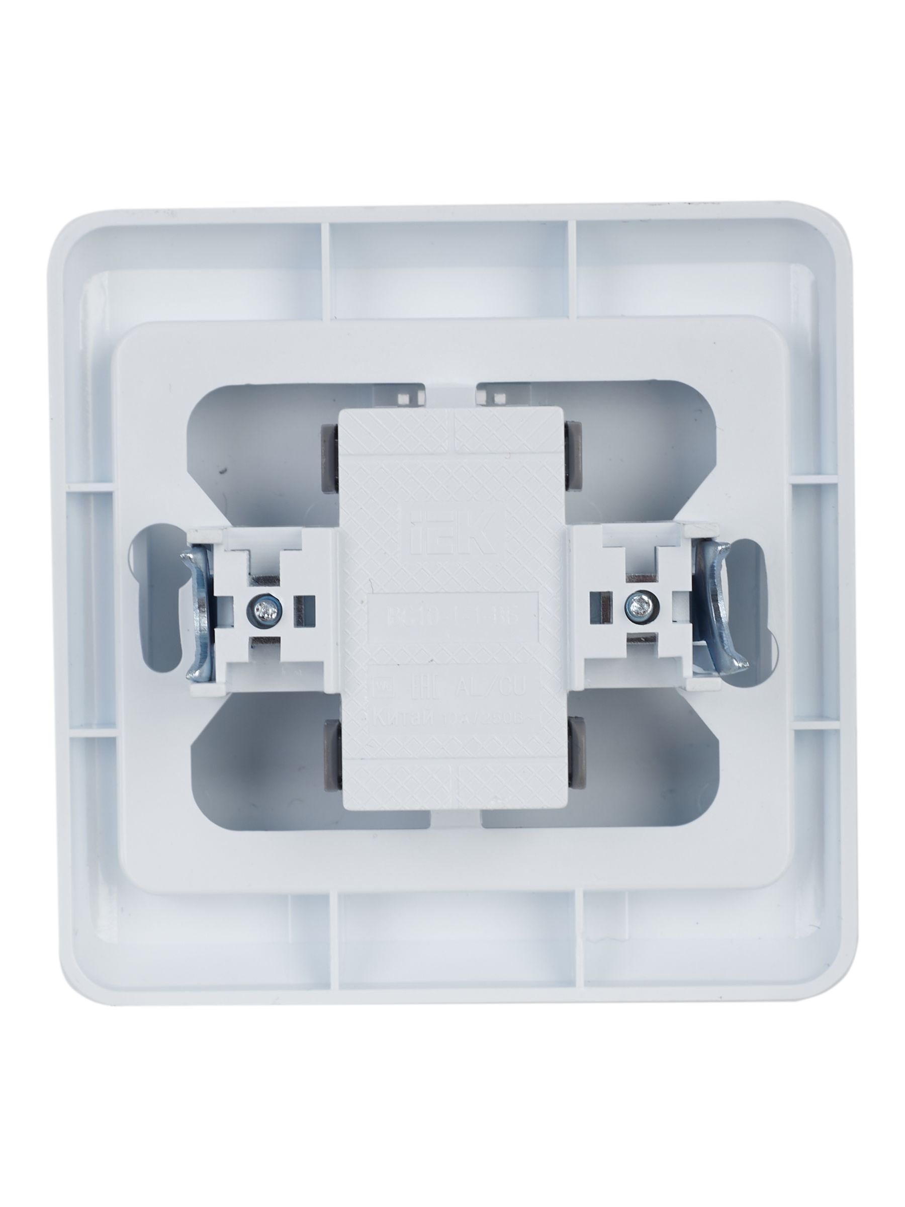             Ажыратқыш 1-пернелі ВС 10-1-1-ВБ индикатормен 10А ВЕГА (ақ) ИЭК    