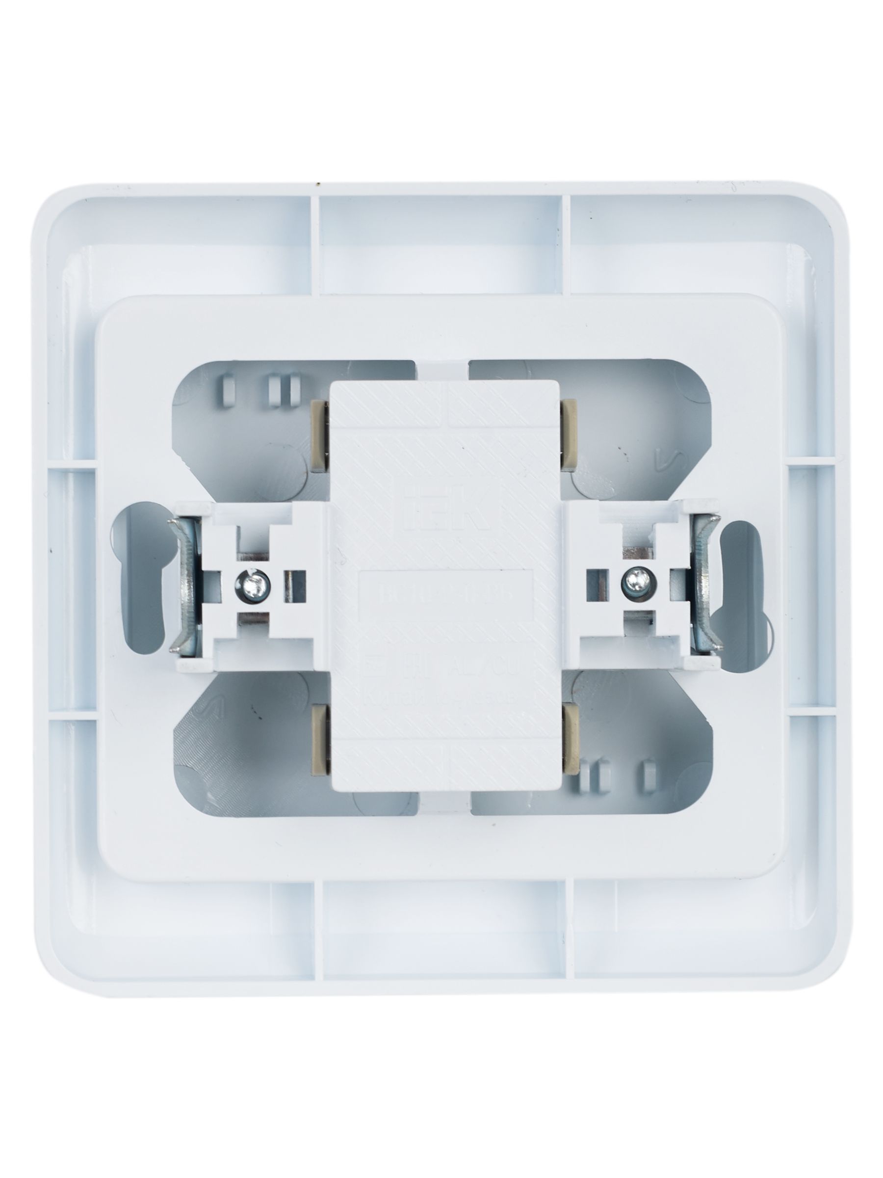             Ажыратқыш 2-пернелі ВС10-2-0-ВБ 10А ВЕГА (ақ) ИЭК    