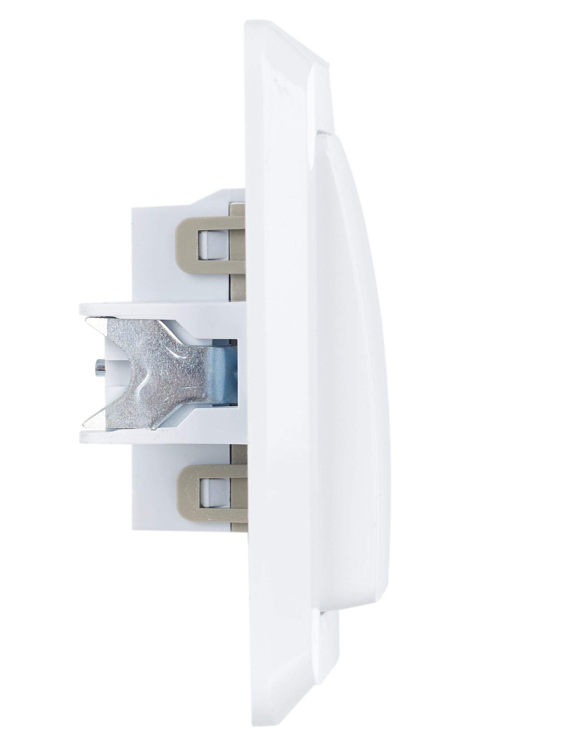             Ажыратқыш 2-пернелі ВС10-2-0-ВБ 10А ВЕГА (ақ) ИЭК    