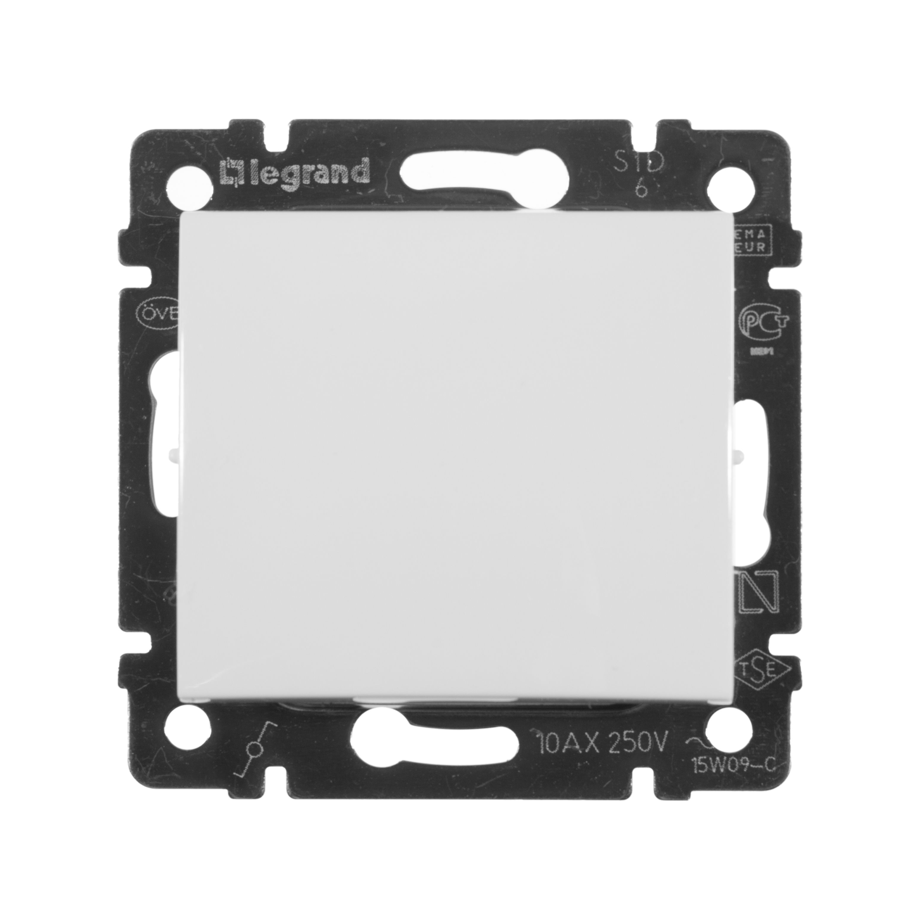             1-пернелі ақ аралық  ажыратып-қосқыш  Valena ақ /774407/    