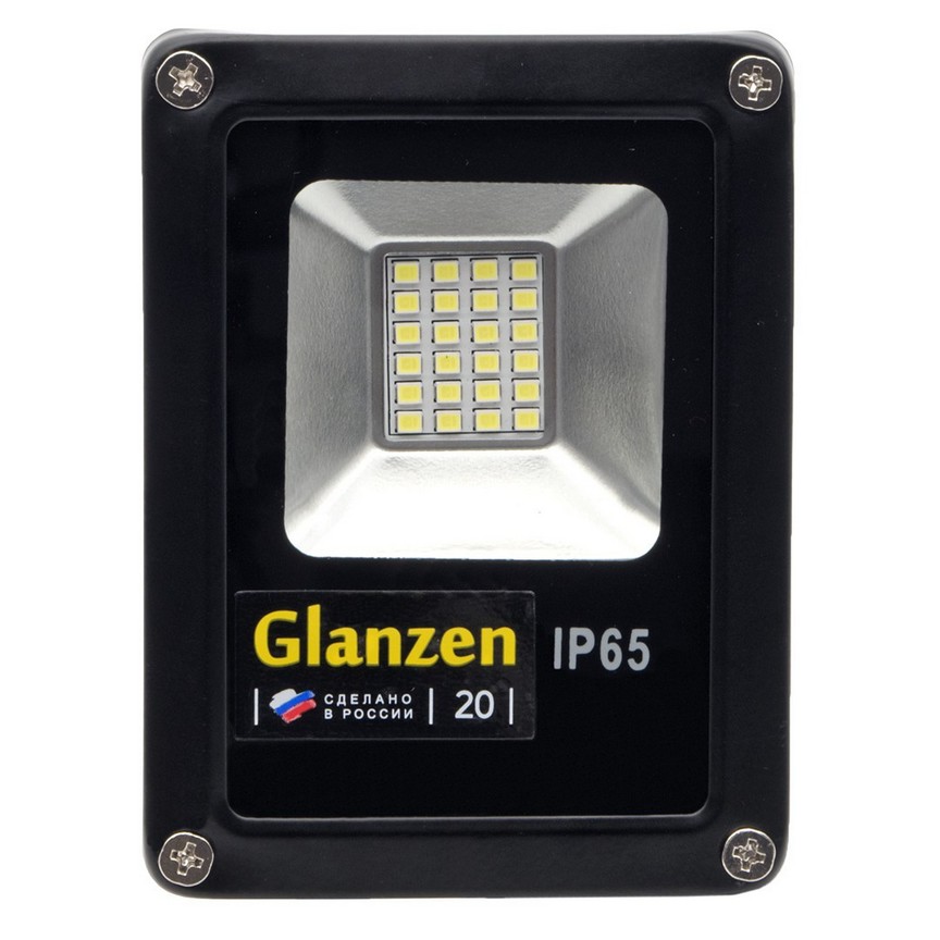 Жарықдиодты прожектор GLANZEN FAD-0002-20