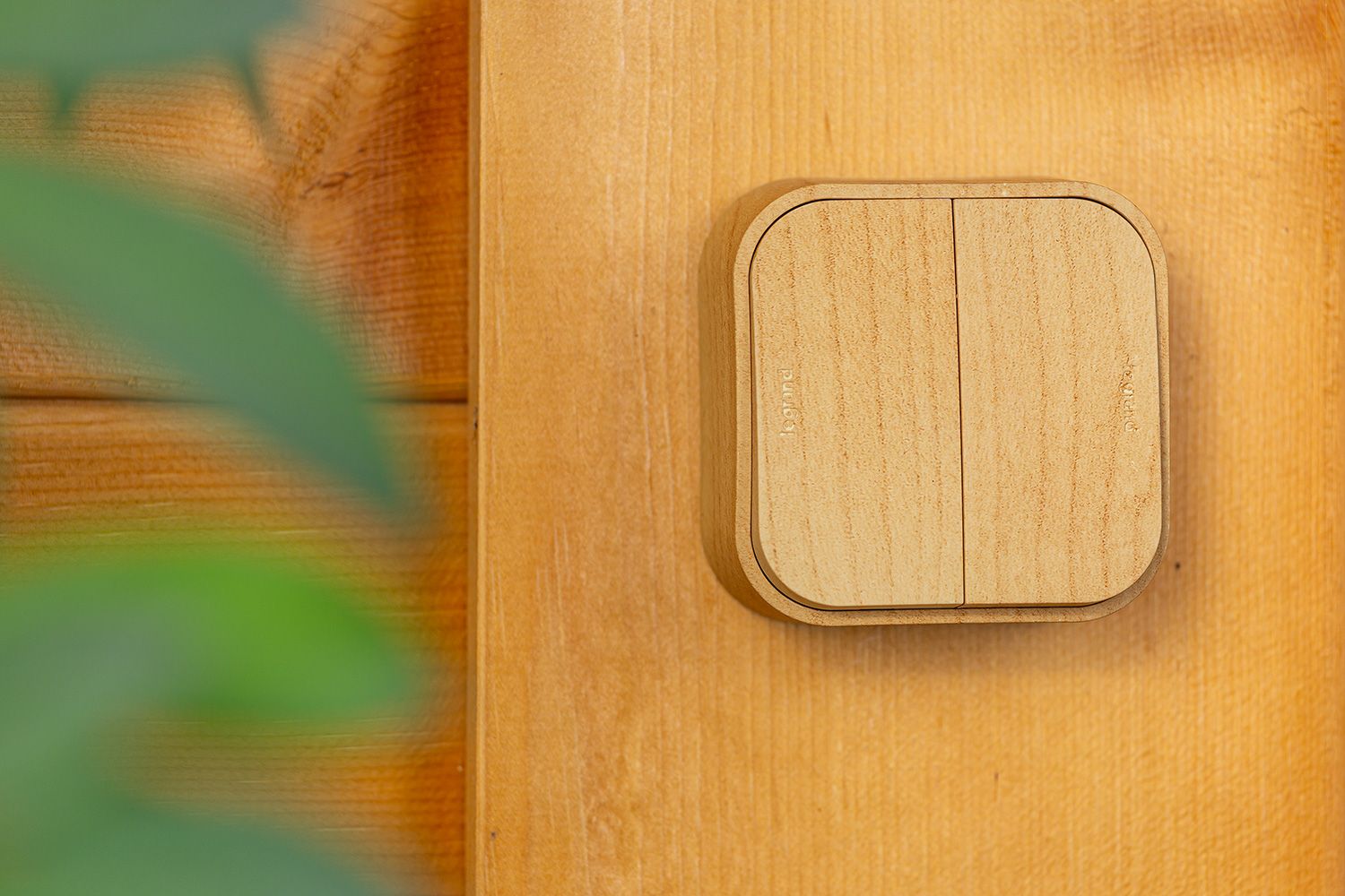             Ажыратқыш 2-пернелі ағаш 10А QUTEO /782262/    