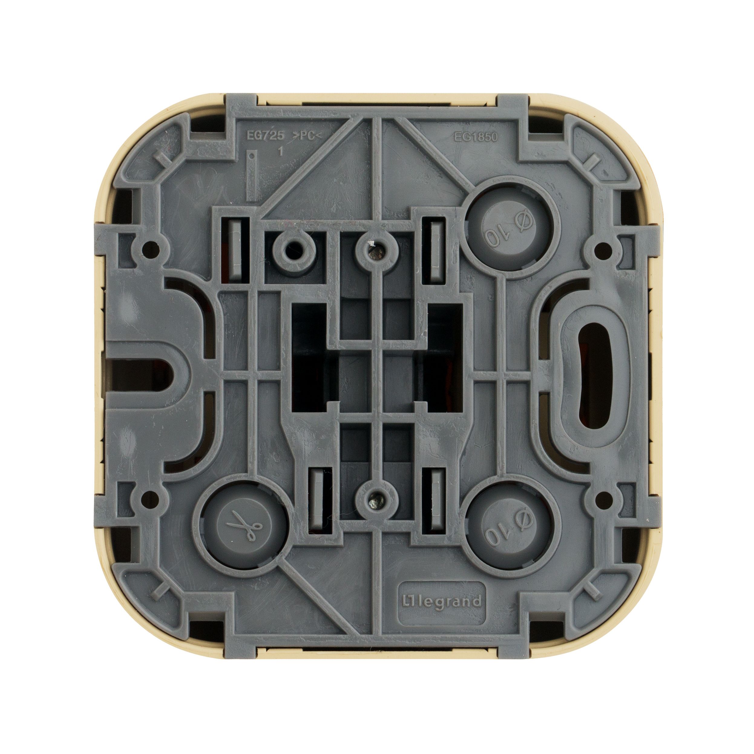             1-пернелі ажыратып-қосқыш, 10А ДЕРВ QUTEO    