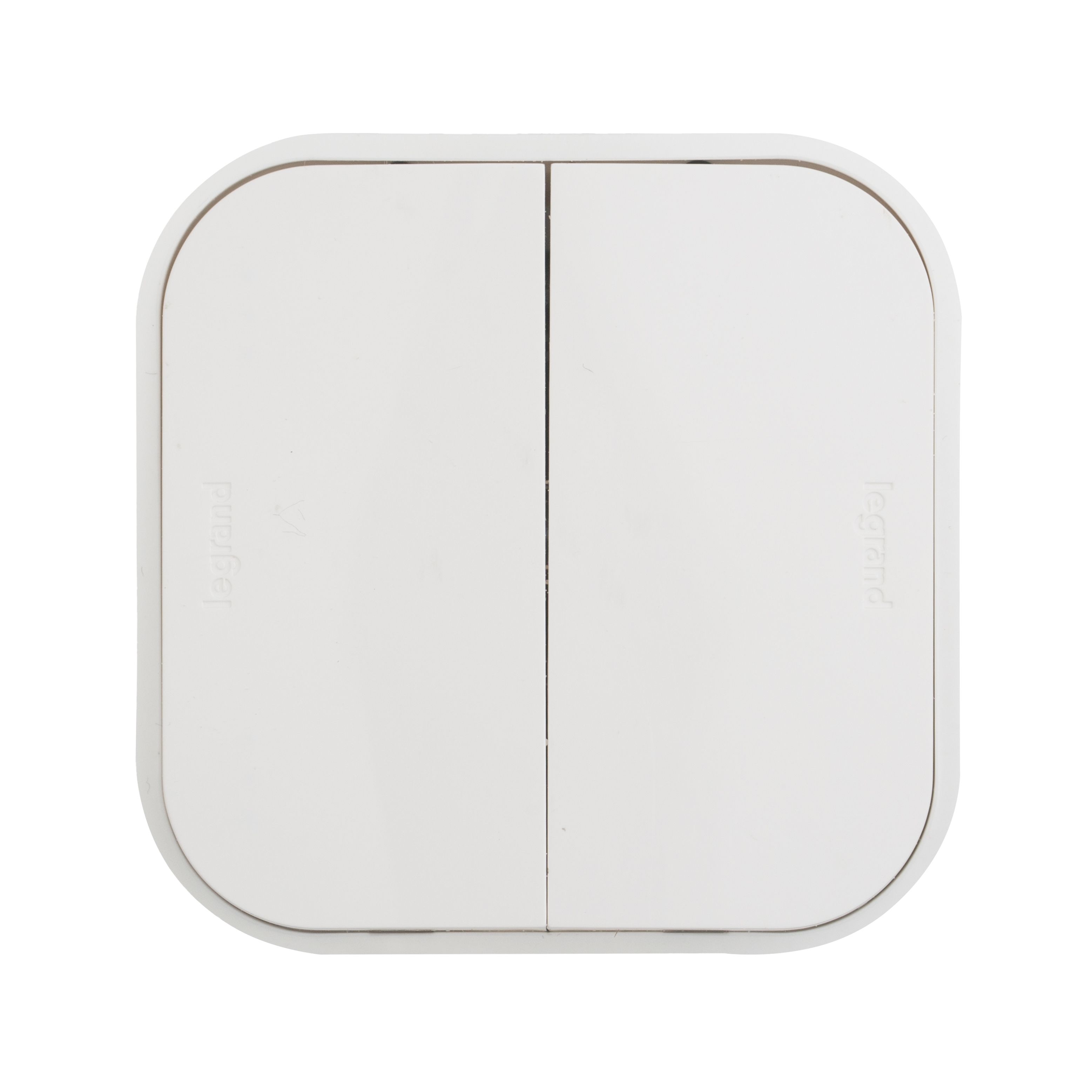             2-пернелі ажыратып-қосқыш  10A ақ    