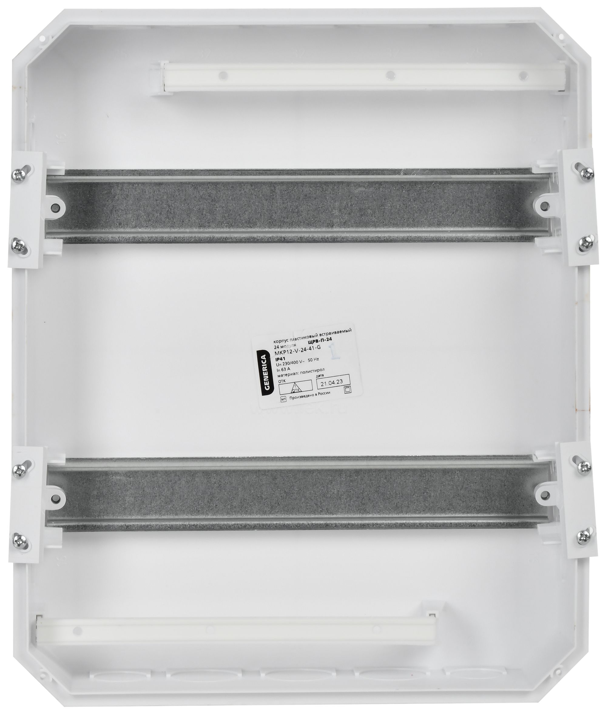             Қорап ЩРВ-П-24 модульді ішкі пластик IP41 GENERICA ИЭК    