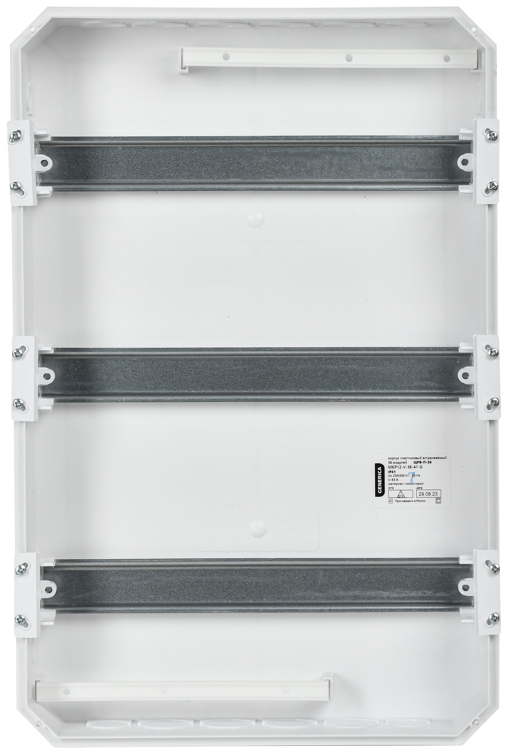             Қорап ЩРВ-П-36 модульді ішкі пластик IP41 GENERICA ИЭК    