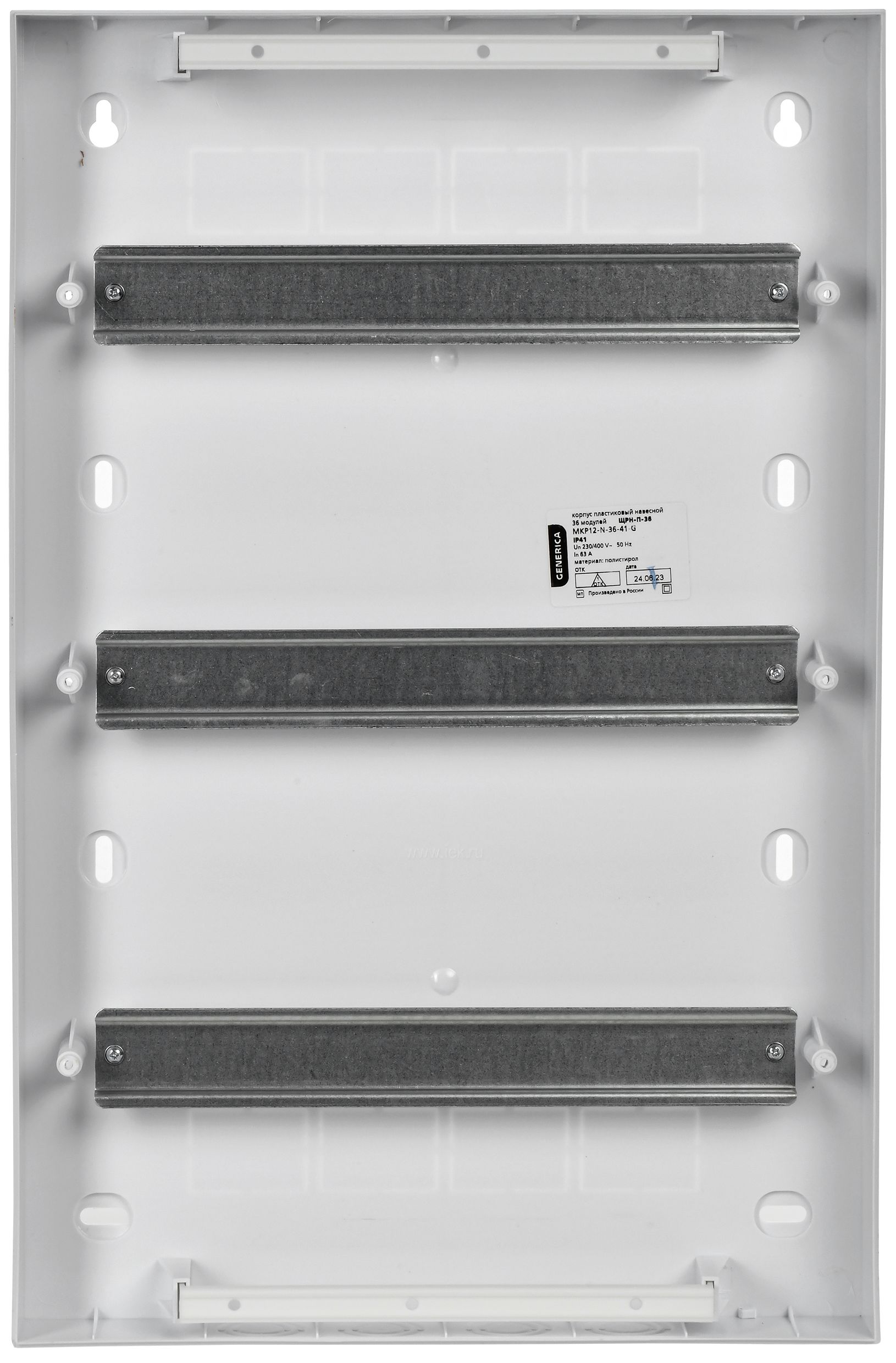             Қорап ЩРН-П-36 модульді сыртқы пластик IP41 GENERICA ИЭК    