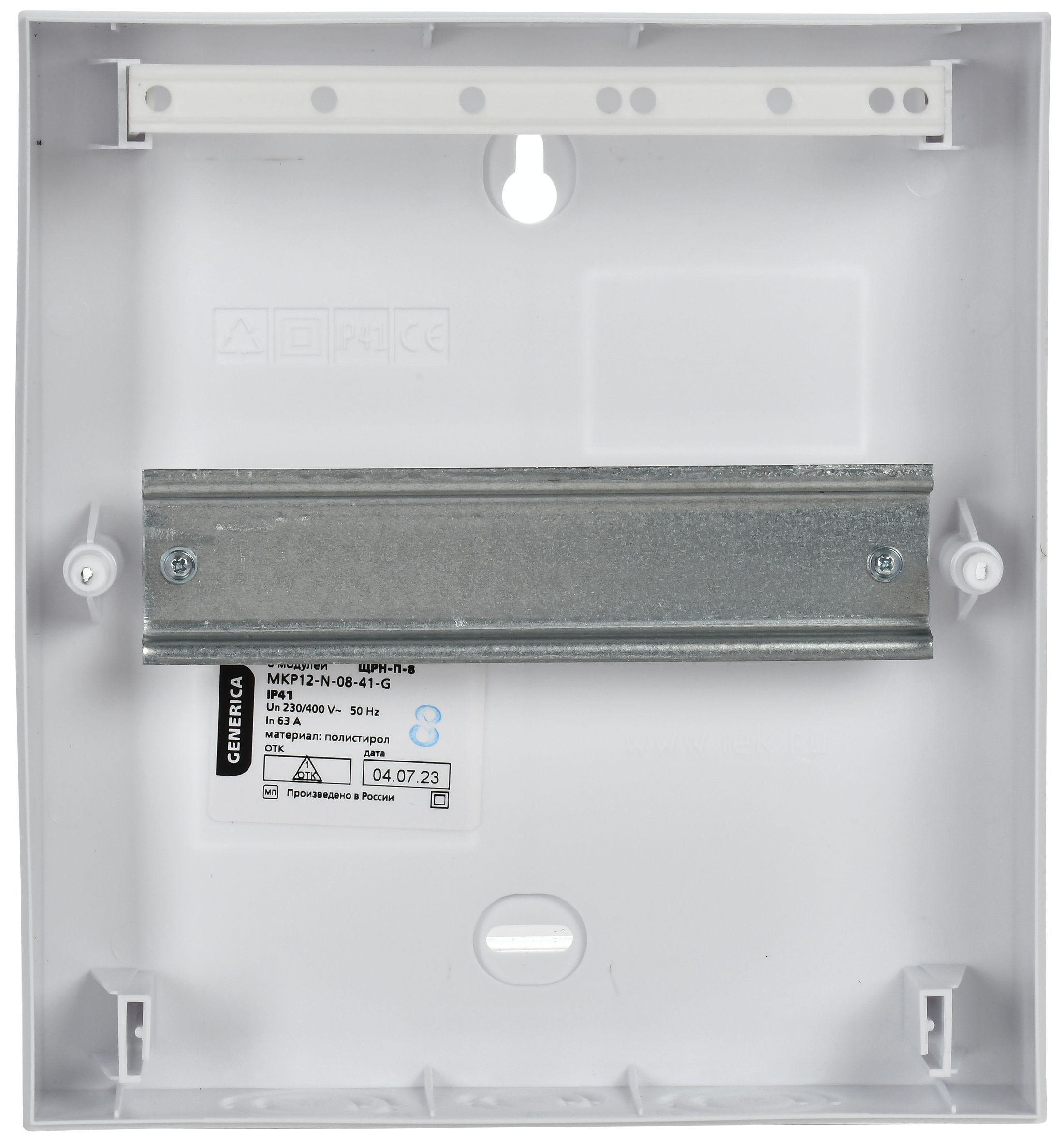             Қорап ЩРН-П-8 модульді сыртқы пластик IP41 GENERICA ИЭК    