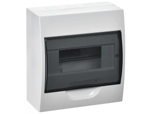 Бокс ЩРН-П-8 модулей навесн. пластик IP41 GENERICA ИЭК