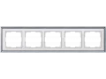 5 постқа арналған жақтау /WL17-Frame-05 (хром/ақ)