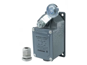 Выключатель концевой ВК-300-БР-11-67У2-21, рычаг с роликом, с сальником, ход вправо, cамовозврат, ст