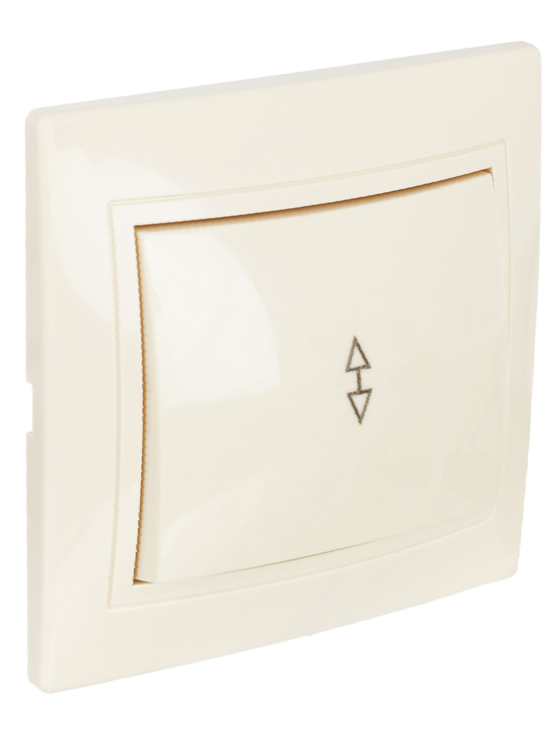             Ажыратқыш ВСп 10-1-0-ККм 1-пернелі өтпелі 10А КВАРТА (ақсары) ИЭК    