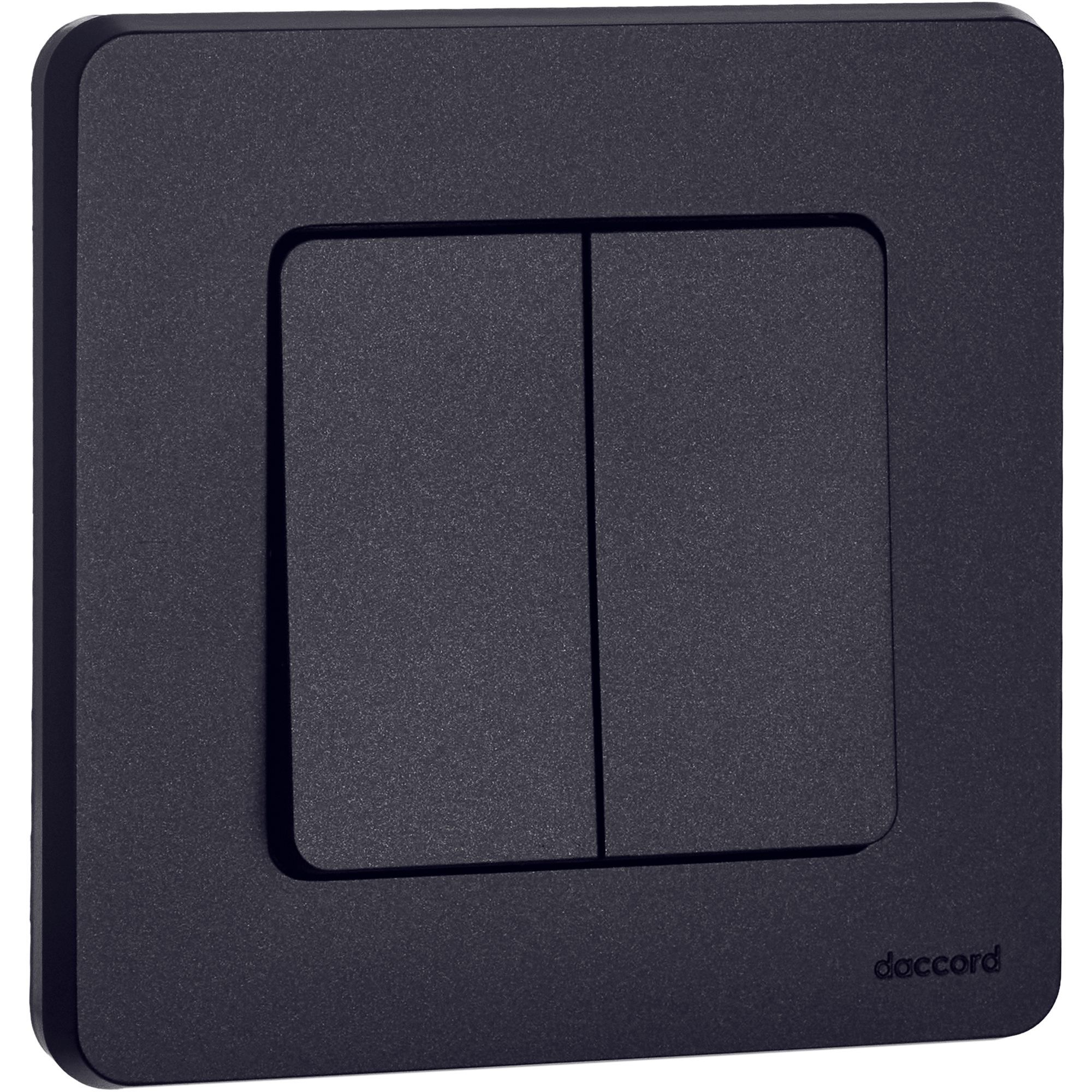             Ажыратқыш 2-пернелі INSPIRIA, антрацит /673623/    