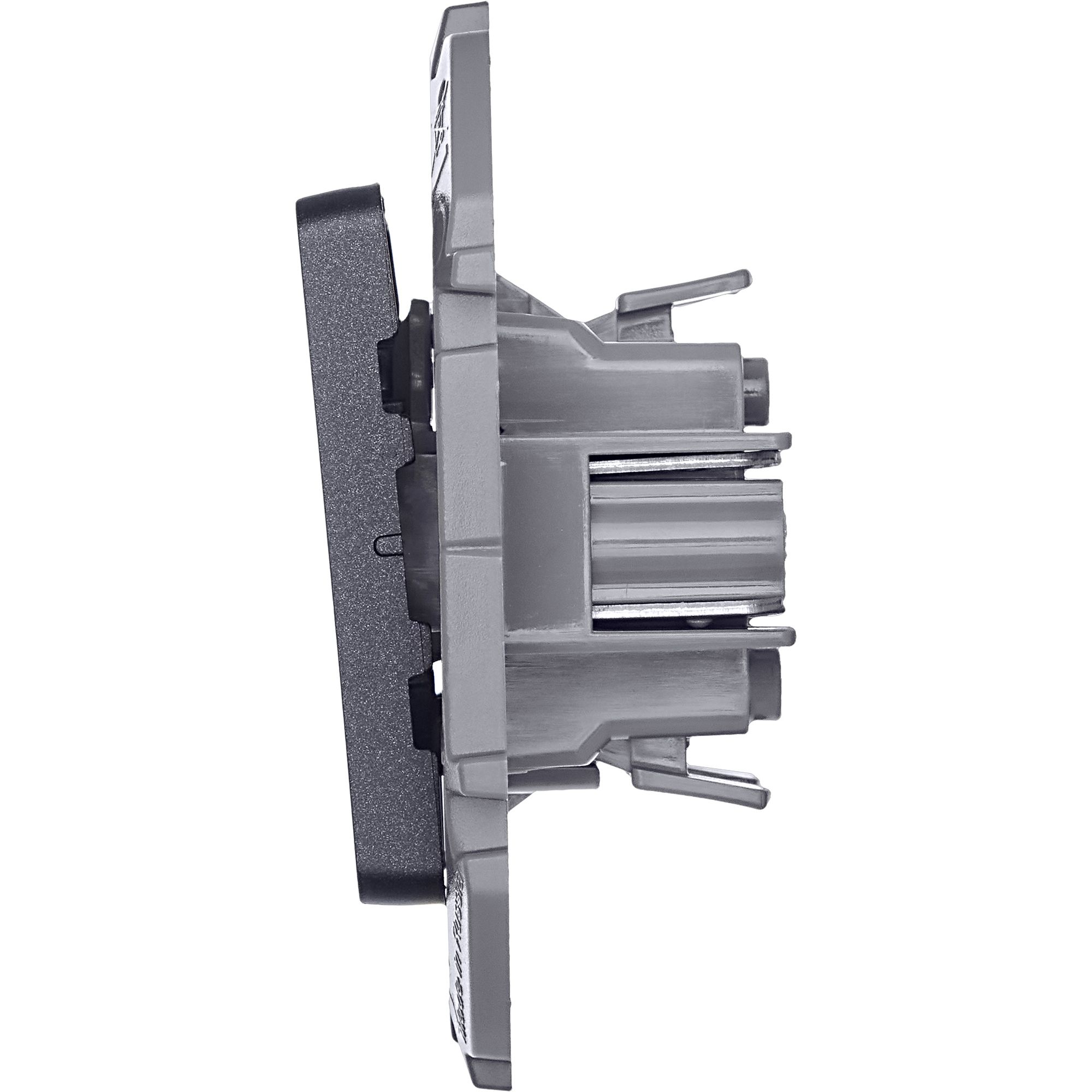             Ажыратқыш 2-пернелі INSPIRIA, антрацит /673623/    