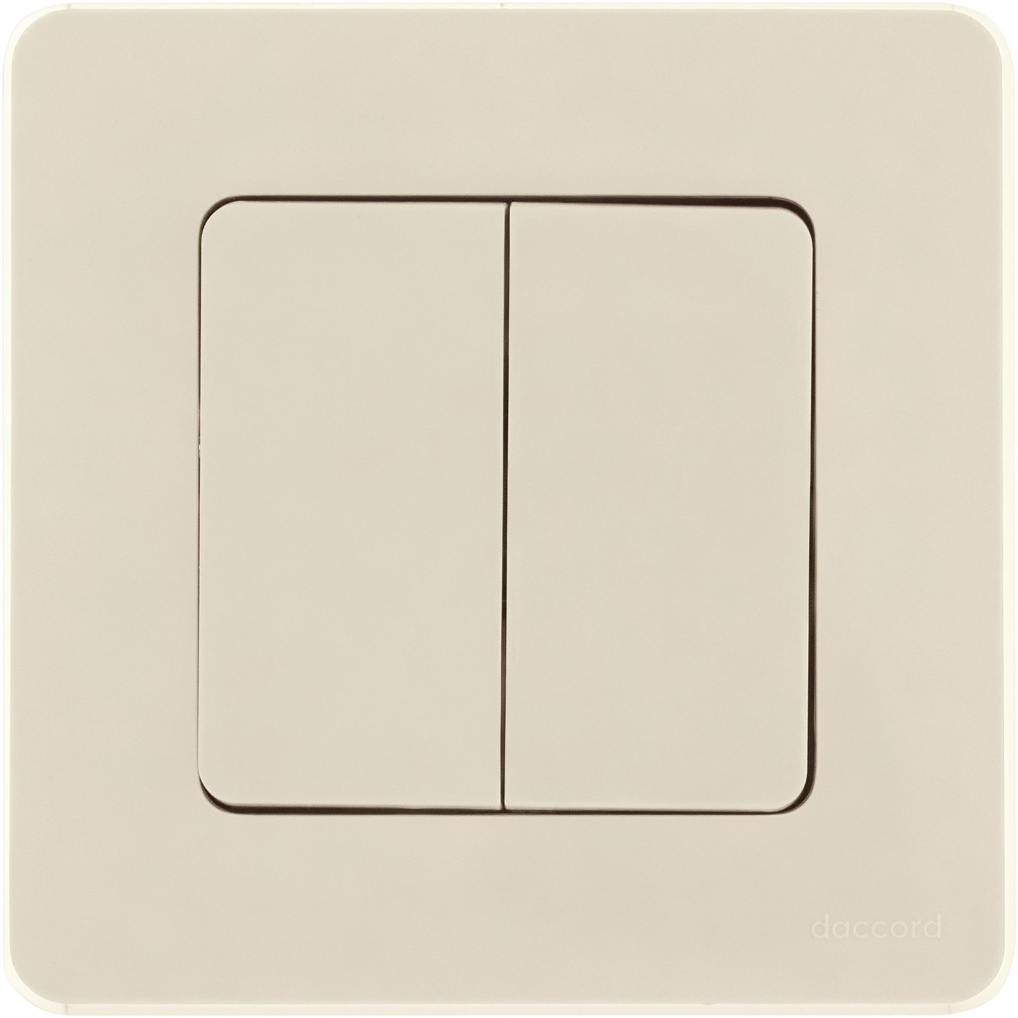             Ажыратқыш 2-пернелі INSPIRIA, сұр /673621/    