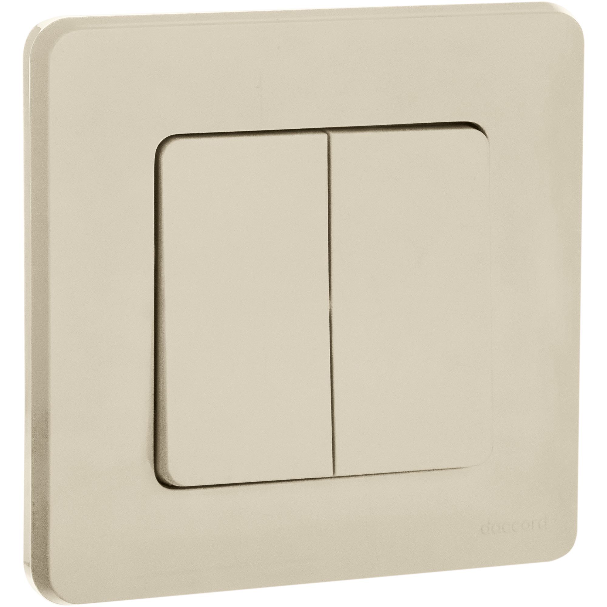             Ажыратқыш 2-пернелі INSPIRIA, сұр /673621/    