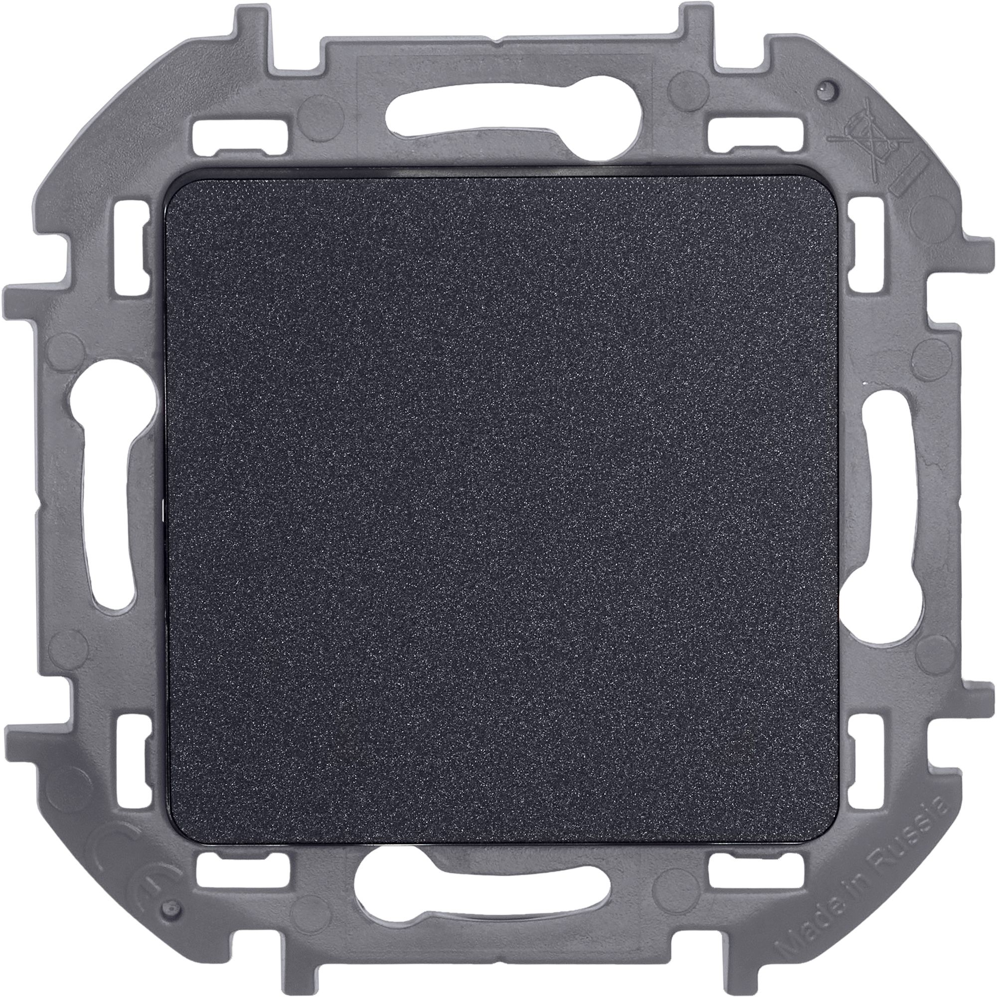             Ажыратқыш 1-пернелі INSPIRIA, антрацит /673603/    