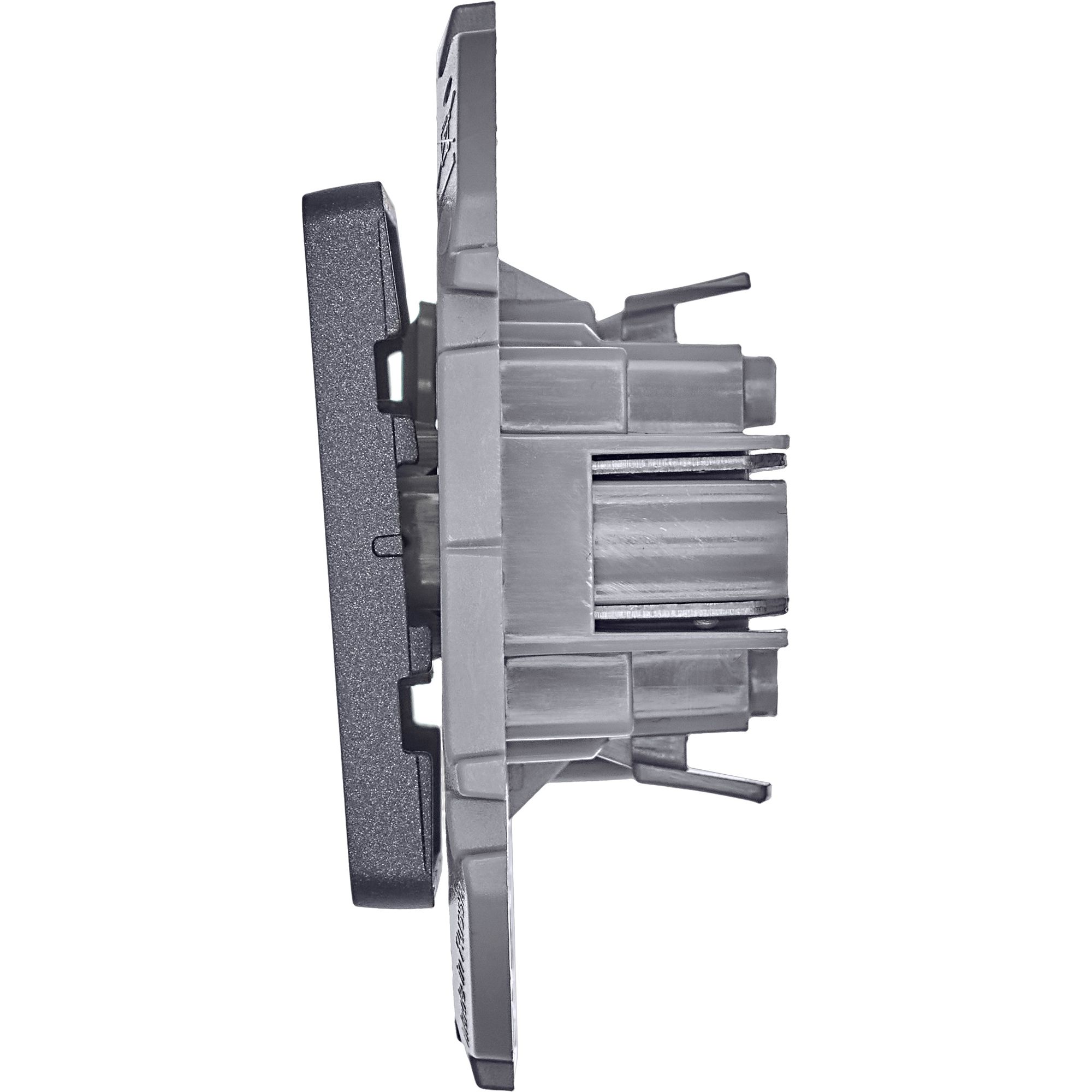             Ажыратқыш 1-пернелі INSPIRIA, антрацит /673603/    