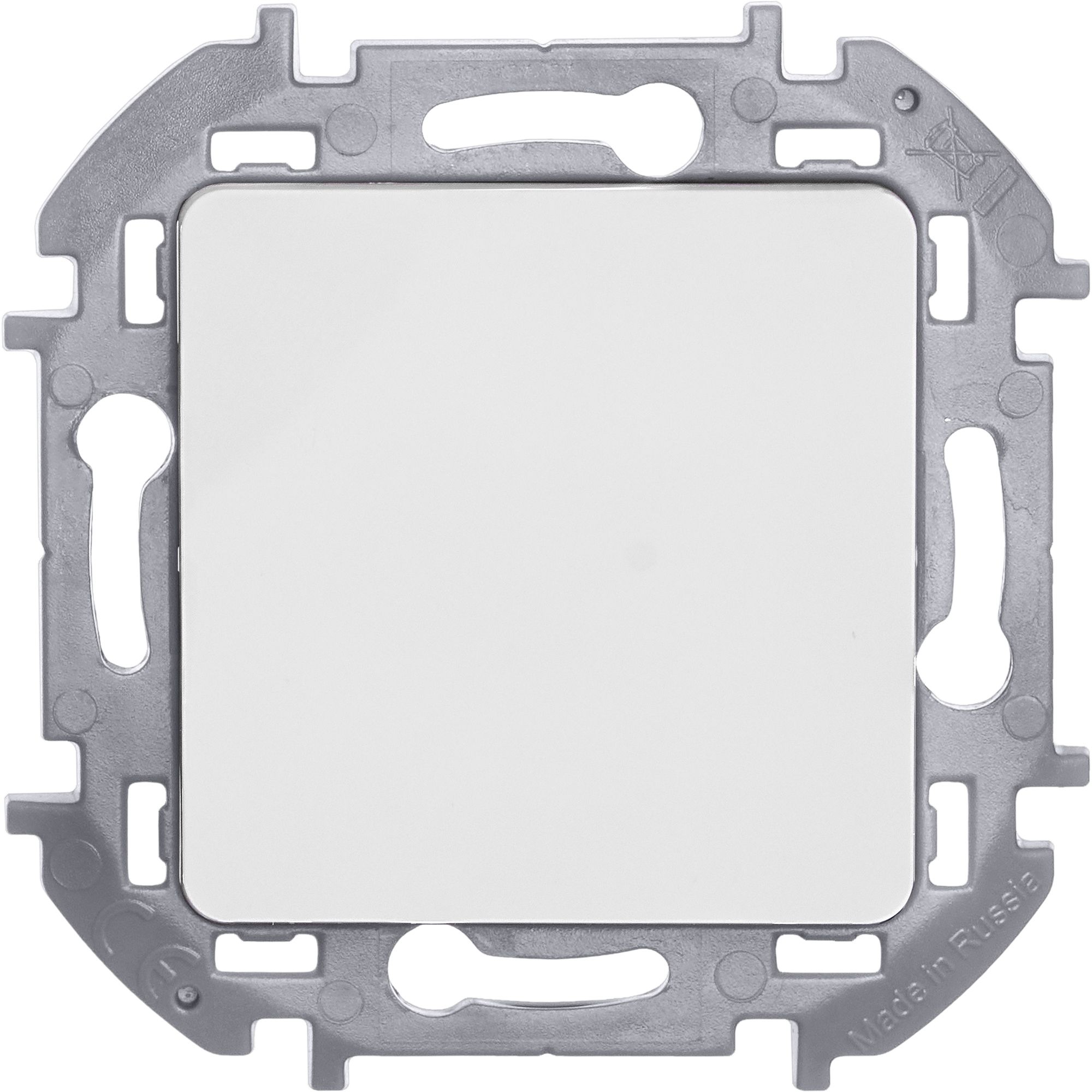             Ажыратқыш 1-пернелі INSPIRIA, ақ /673600/    