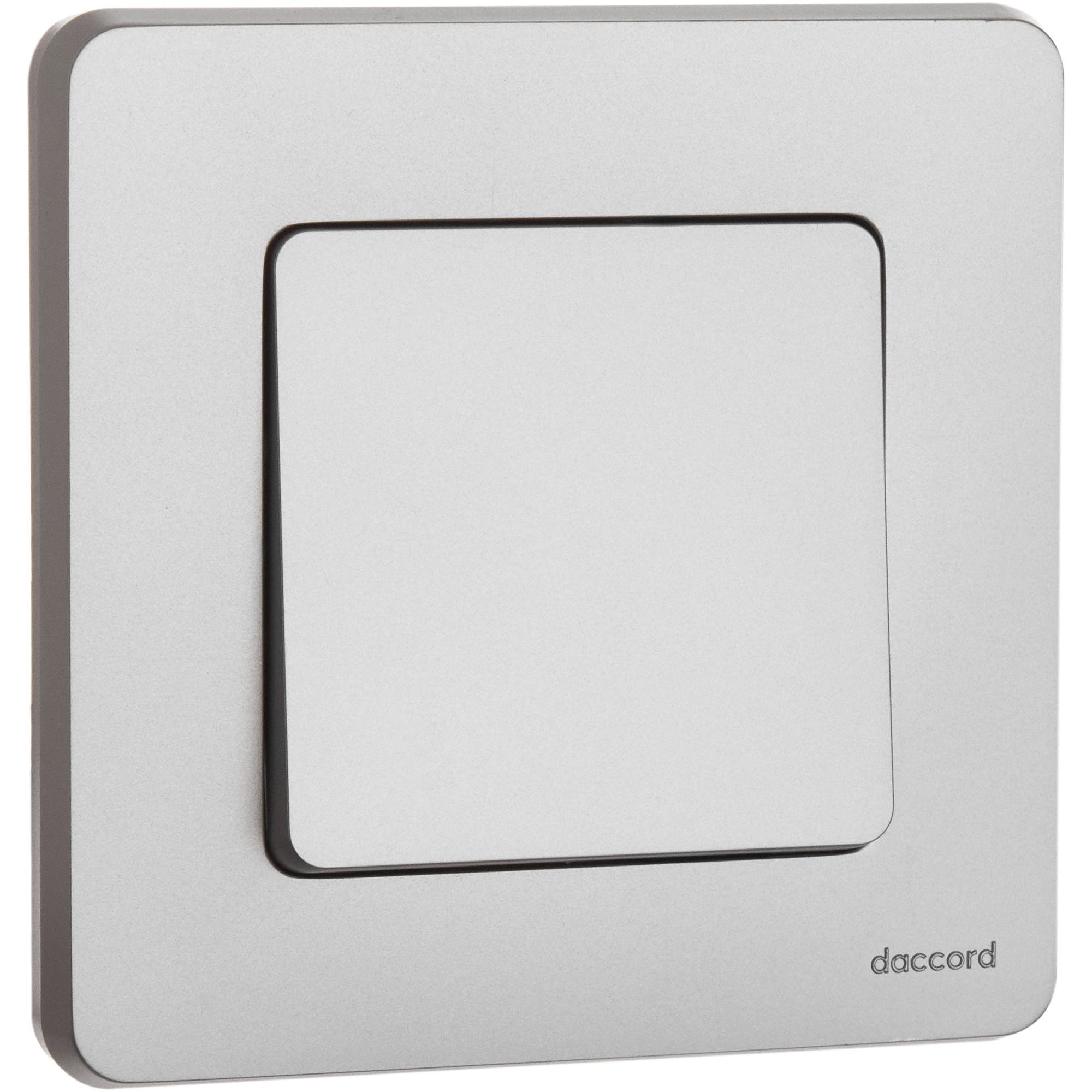             1-пернелі ажыратып-қосқыш INSPIRIA, алюминий /673652/    