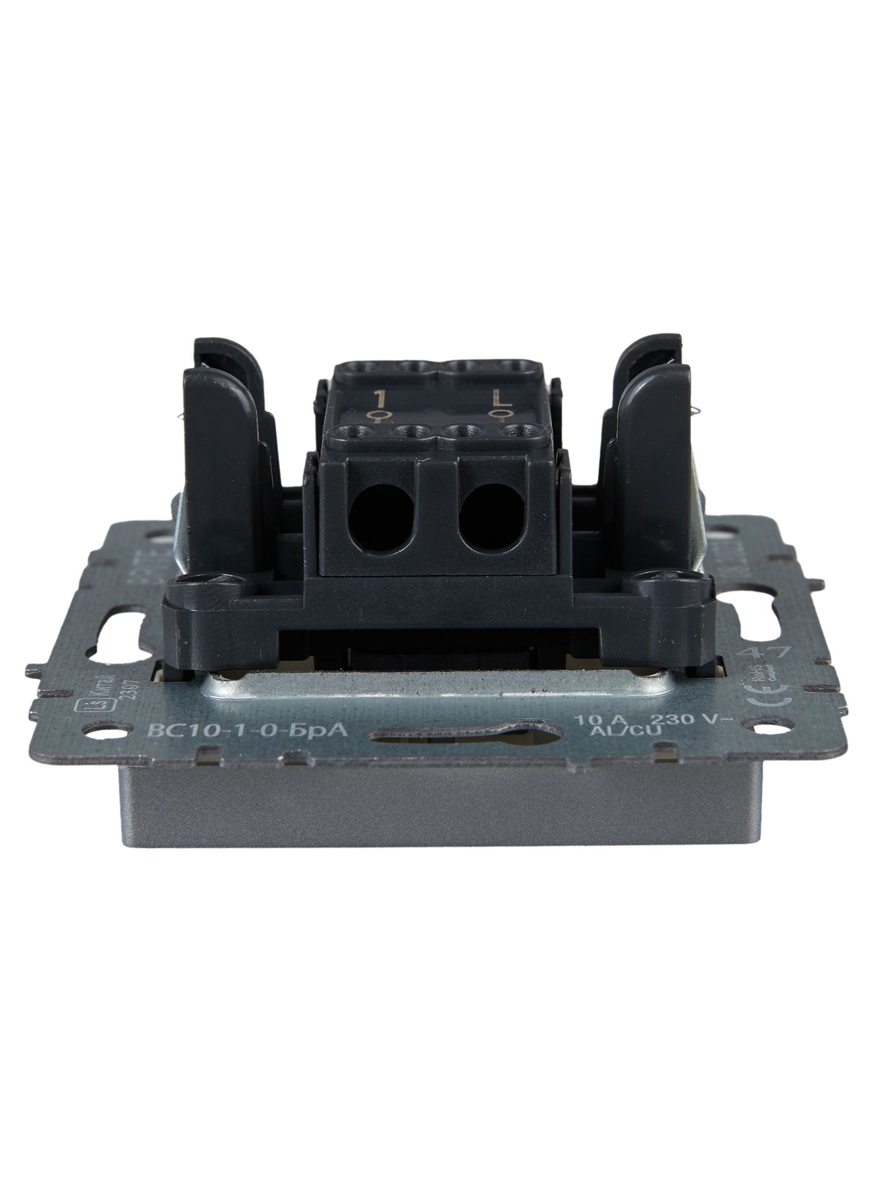             1-пернелі ажыратқыш 10A ВС10-1-0-БрА алюминий BRITE ИЭК    