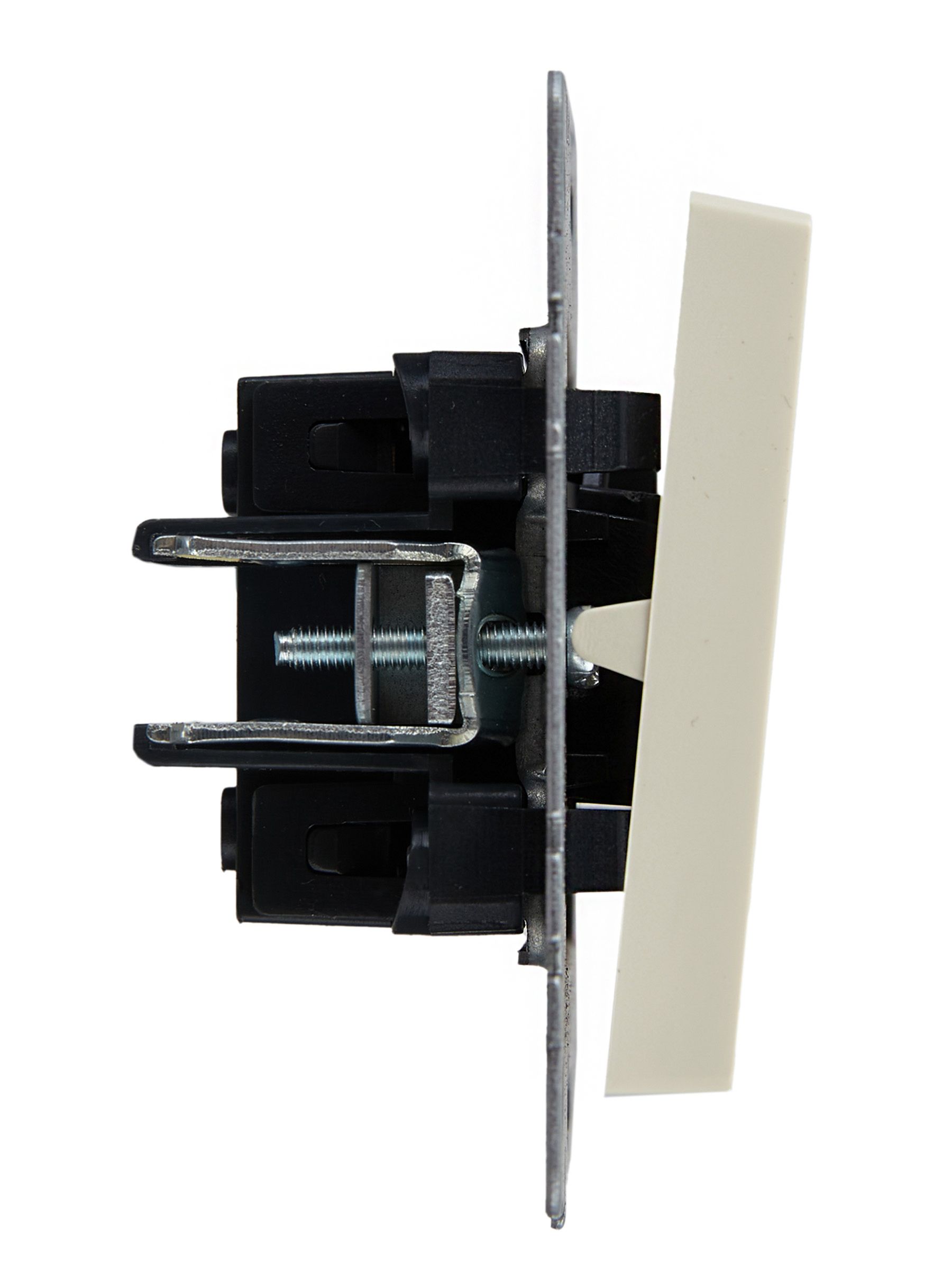             1-пернелі ажыратқыш 10A ВС10-1-0-БрКр ақшыл BRITE ИЭК    