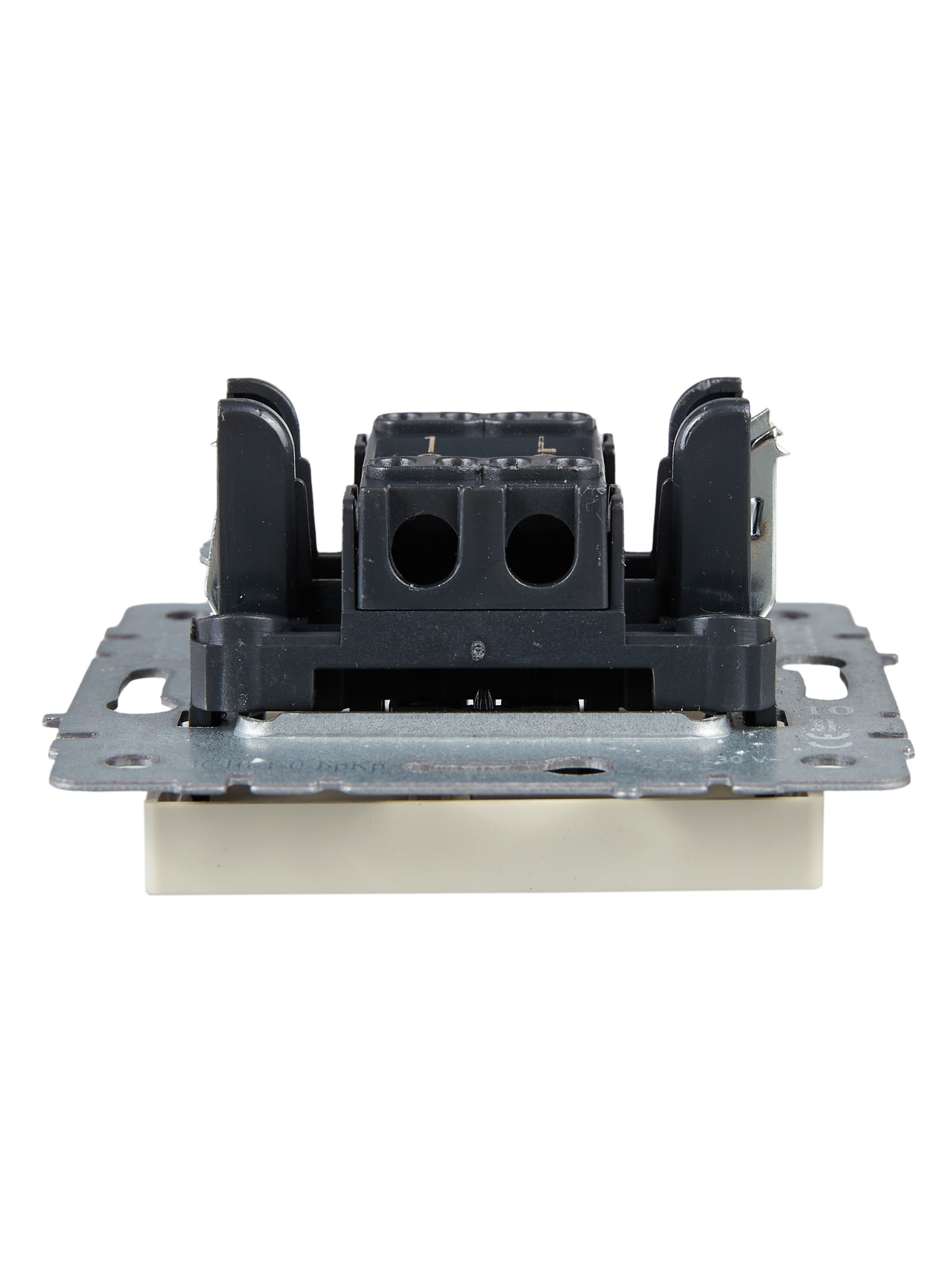             1-пернелі ажыратқыш 10A ВС10-1-0-БрКр ақшыл BRITE ИЭК    