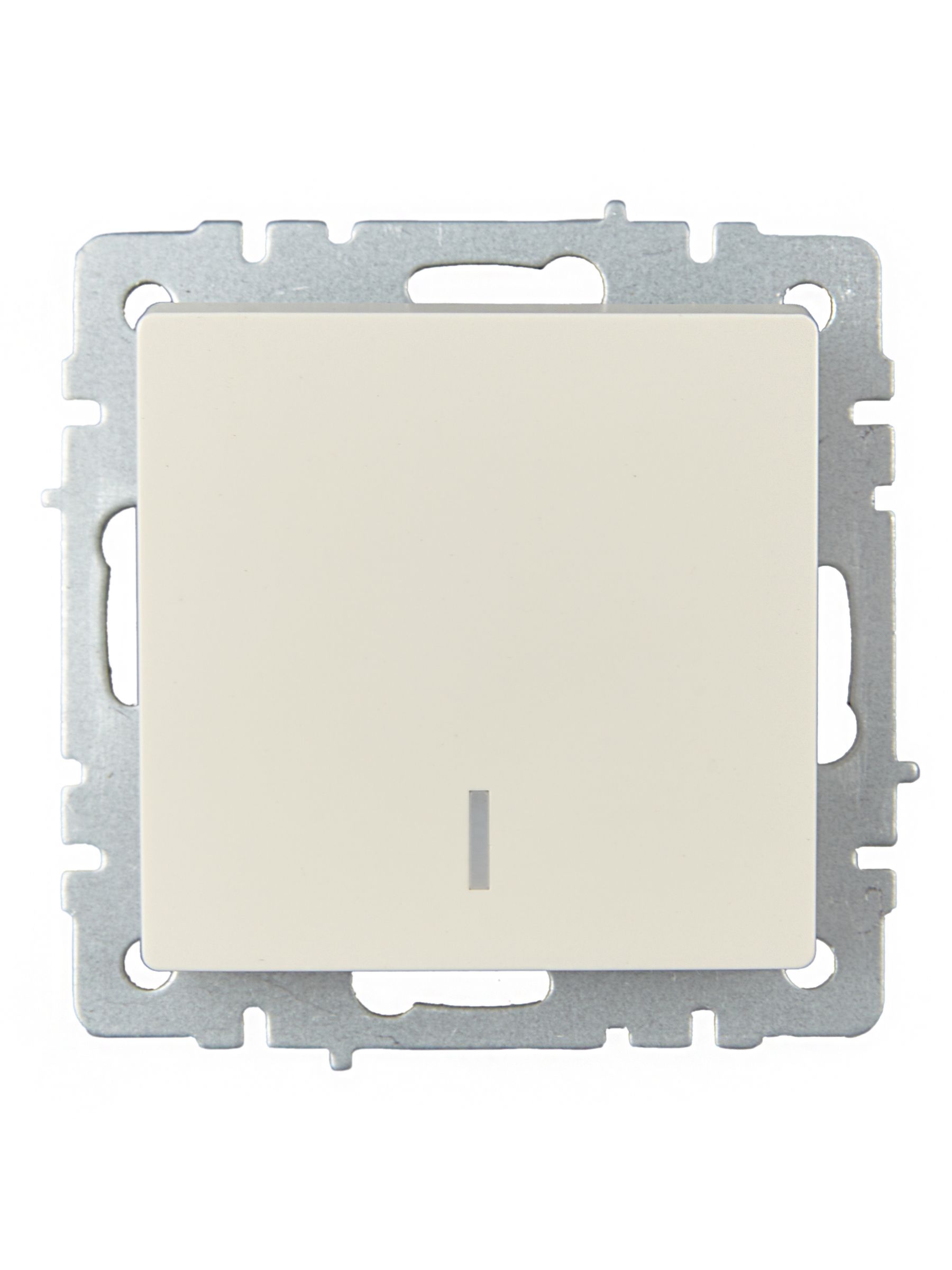             Индикациялы 1-пернелі ажыратқыш 10A ВС10-1-1-БрКр ақшыл BRITE ИЭК    