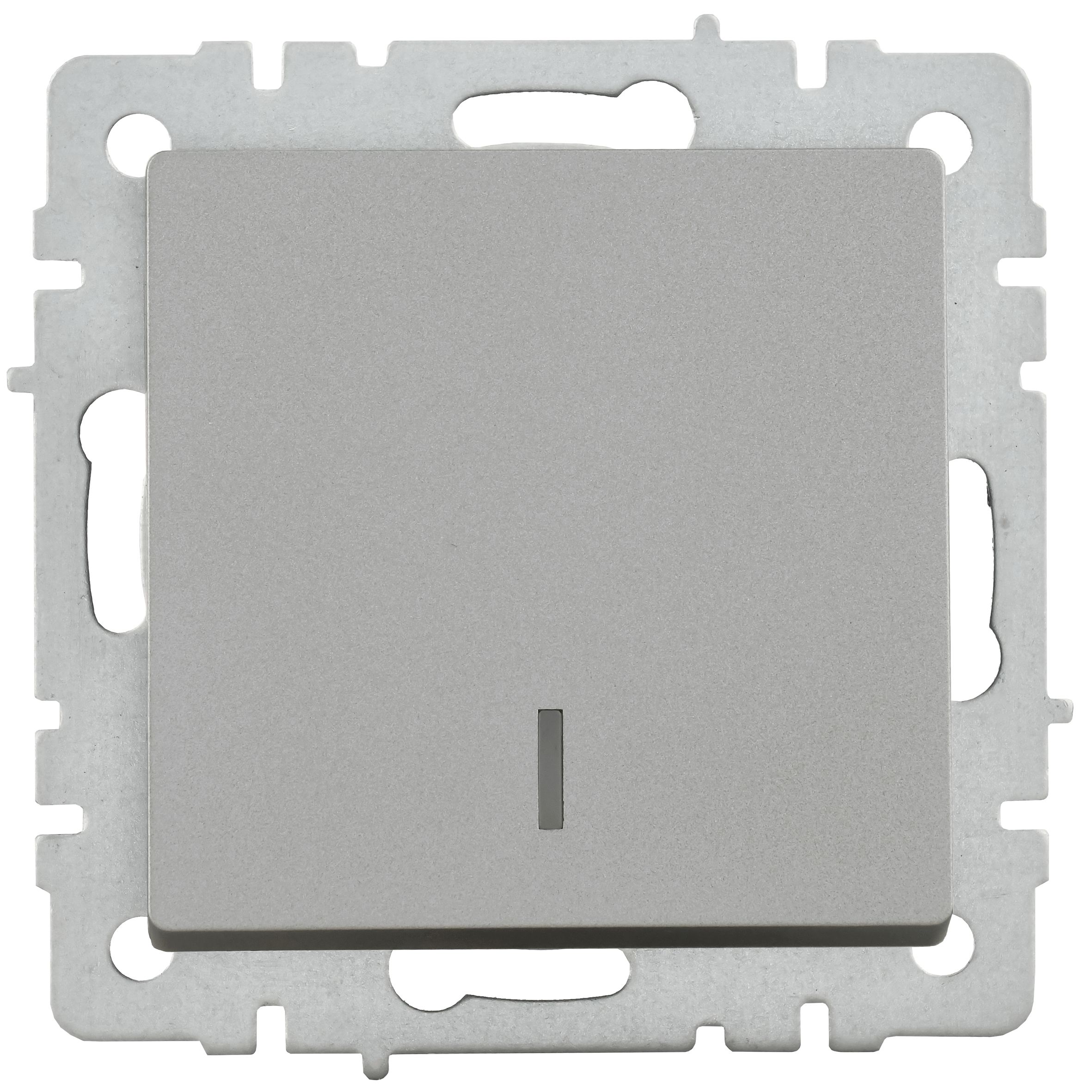             Индикациялы 1-пернелі ажыратқыш 10A ВС10-1-1-БрС болат BRITE ИЭК    